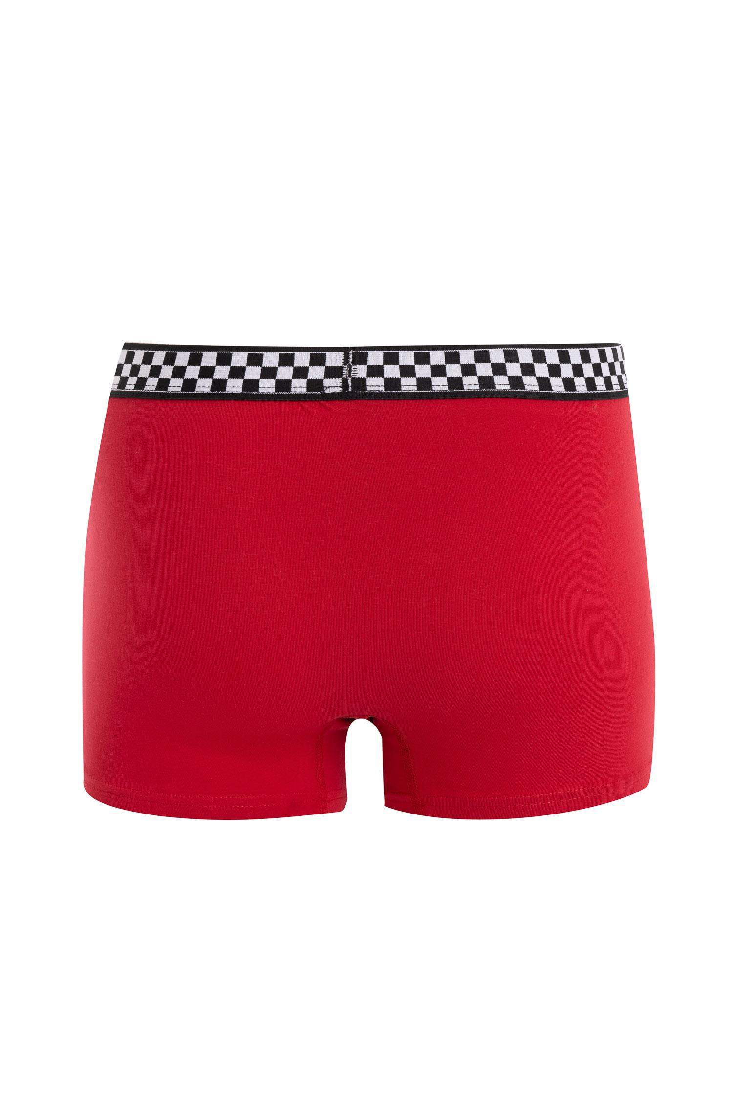 Regular Fit 3'lü Boxer