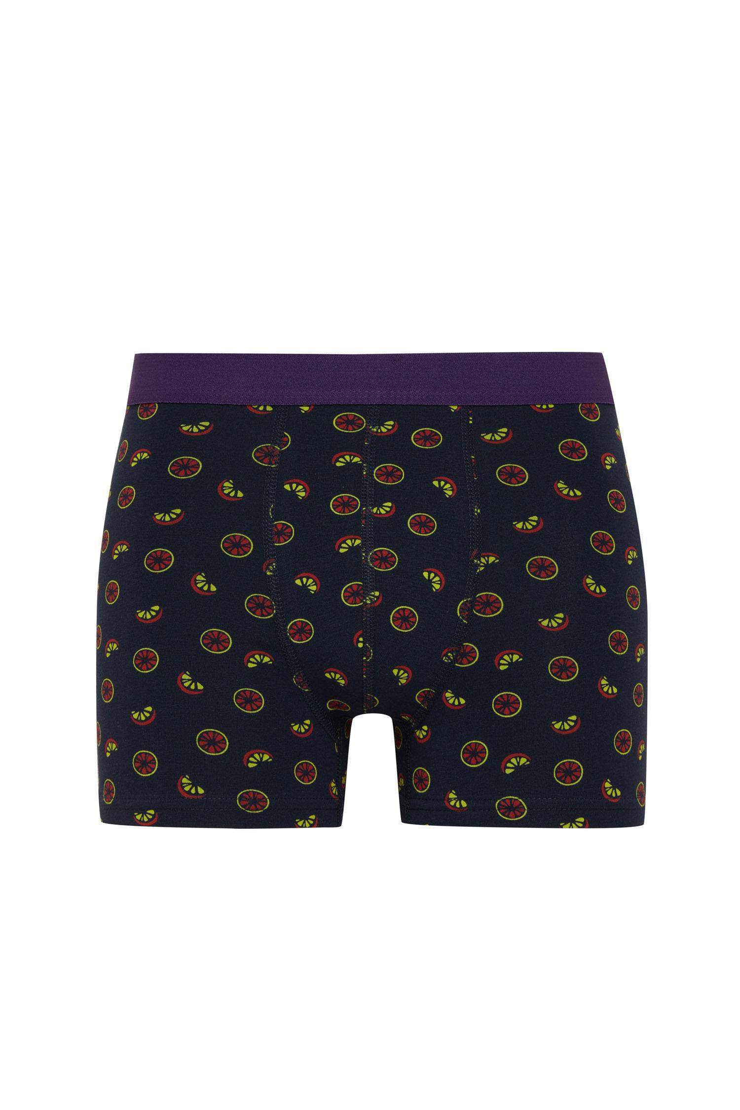 Regular Fit 3'lü Boxer