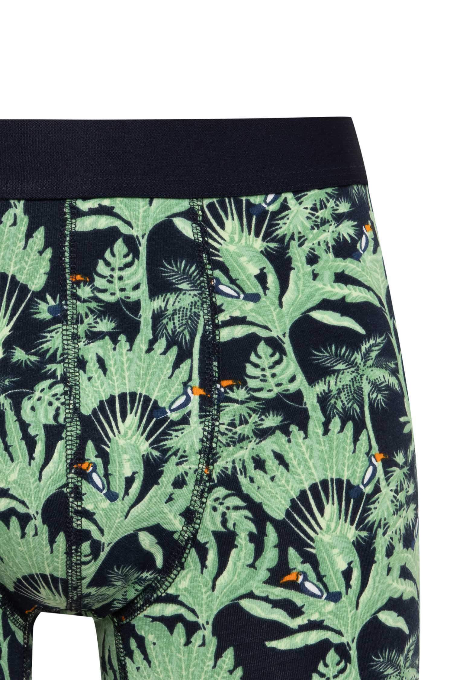 Erkek Regular Fit Desenli 3'lü Boxer