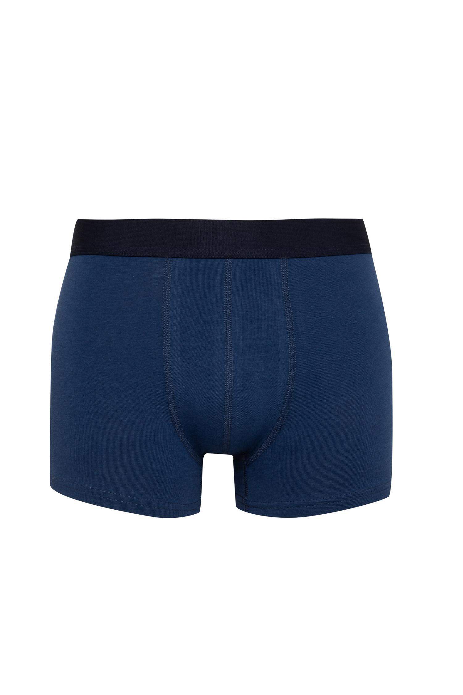 Erkek Regular Fit Desenli 3'lü Boxer