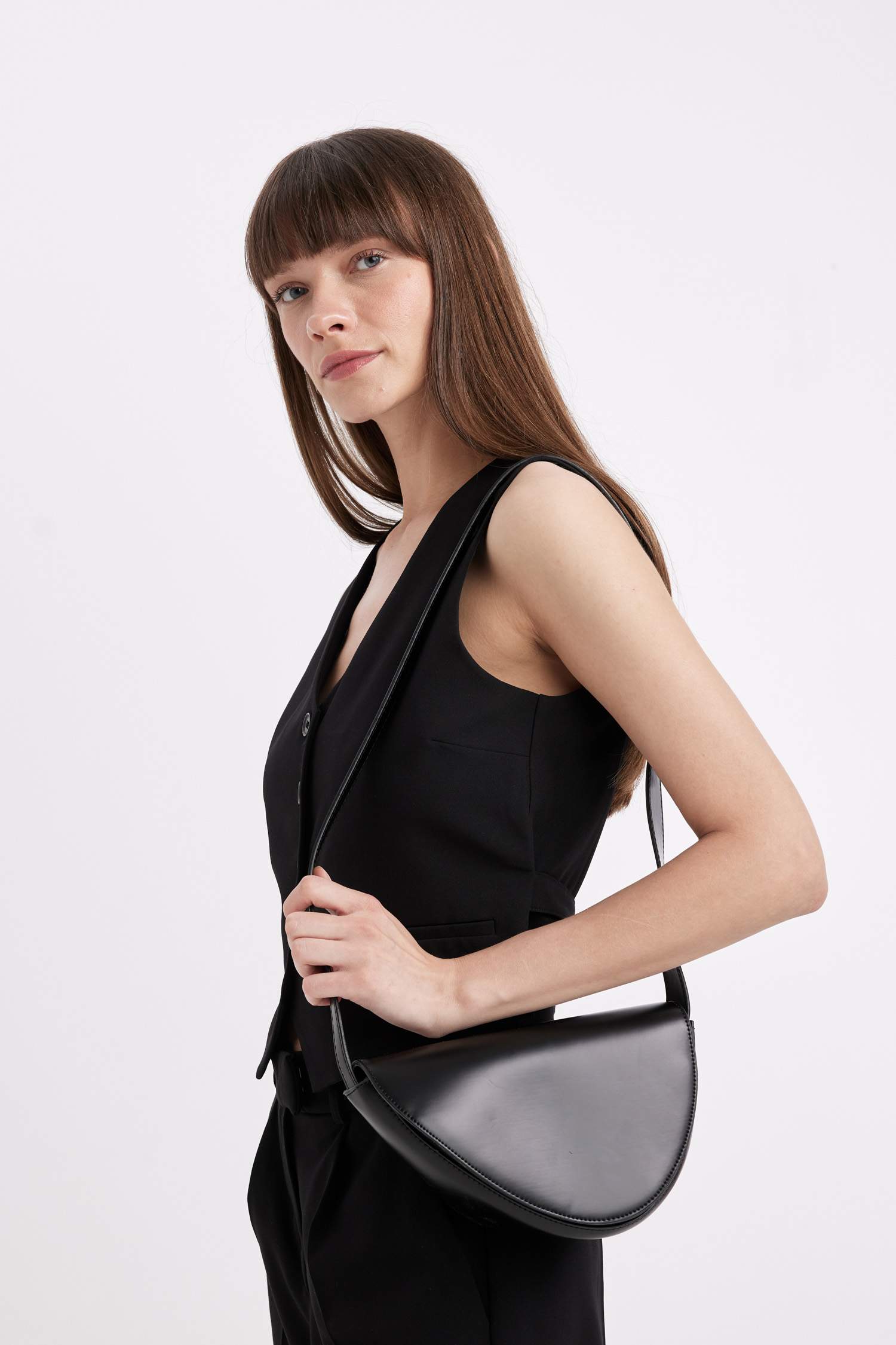 Kadın Suni Deri Çapraz Çanta