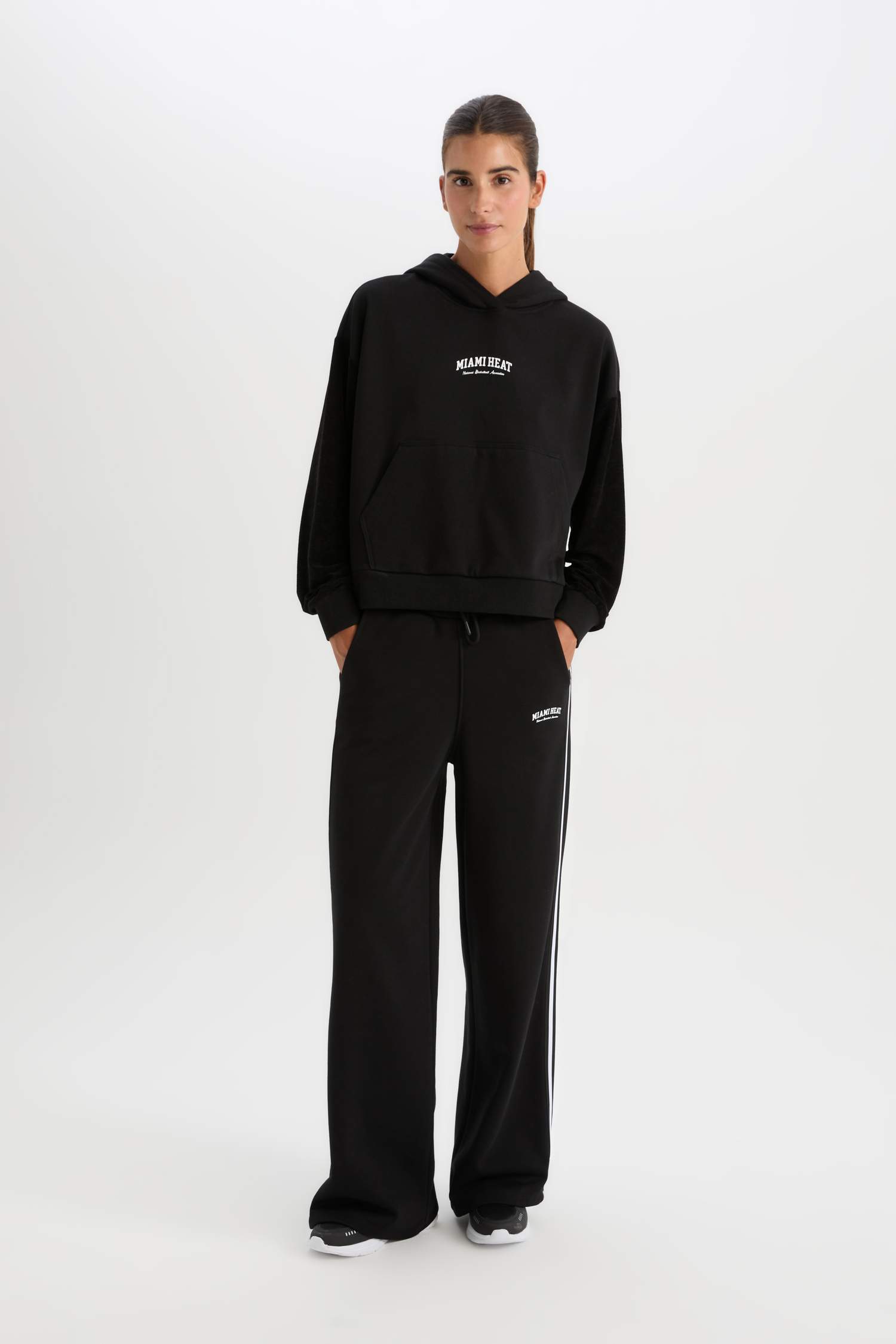 Штаны Wide Leg кроя NBA Miami Heat, DeFactoFit