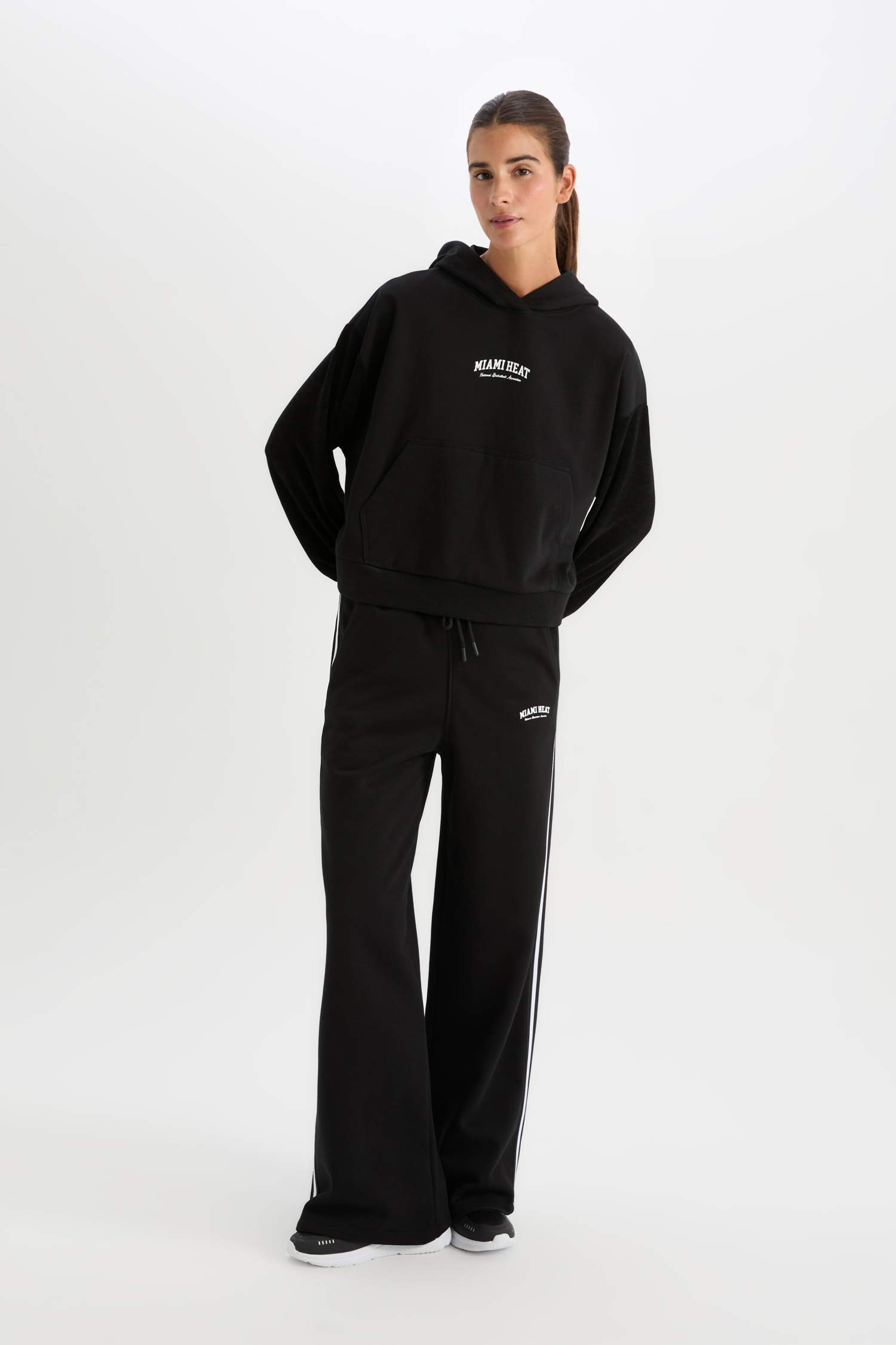 Штаны Wide Leg кроя NBA Miami Heat, DeFactoFit