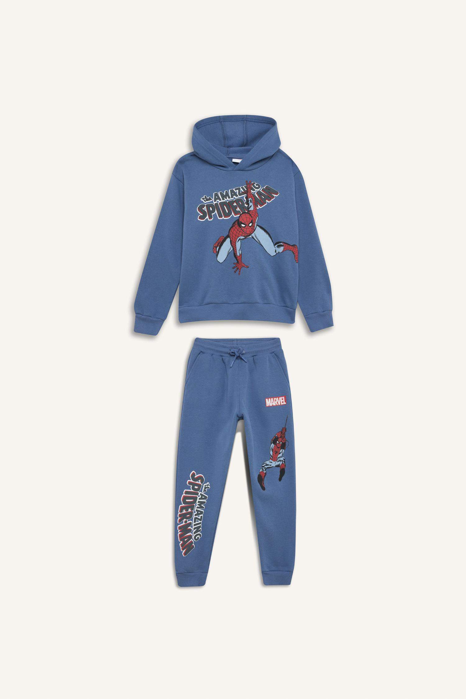 Boy Marvel Comics Hooded Sweatshirt Sweatpants 2 Piece Set