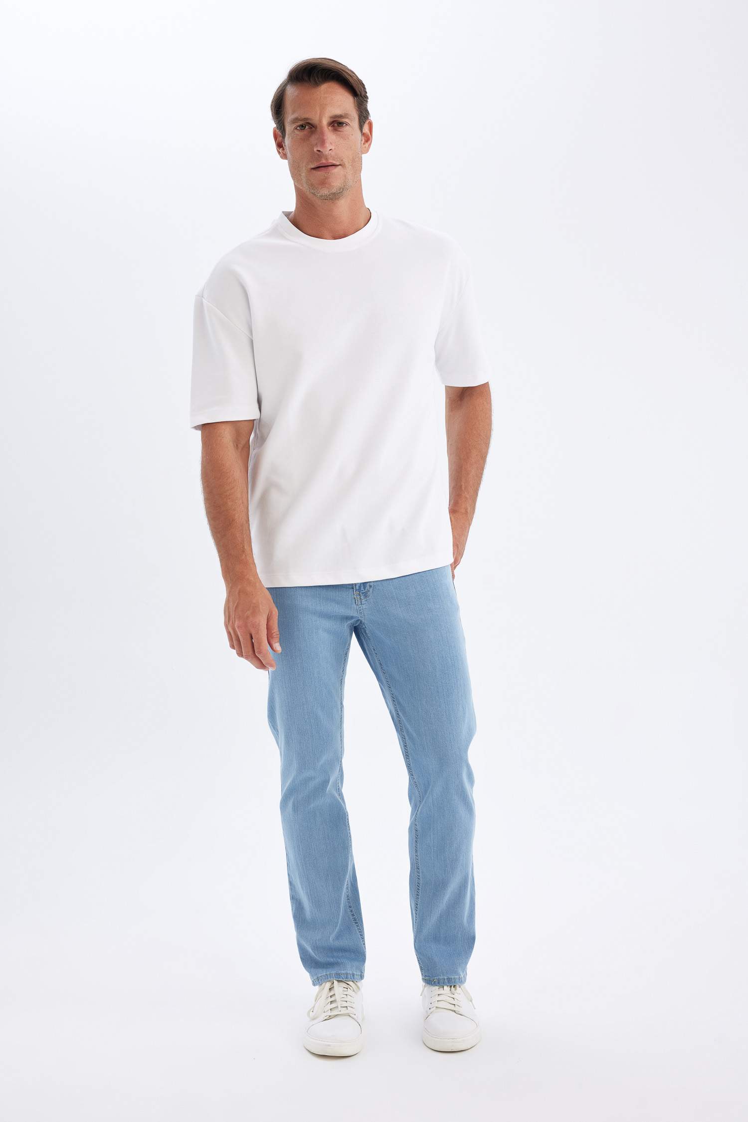 Sergio Regular Fit Normal Kalıp Normal Bel Boru Paça Jean Pantolon