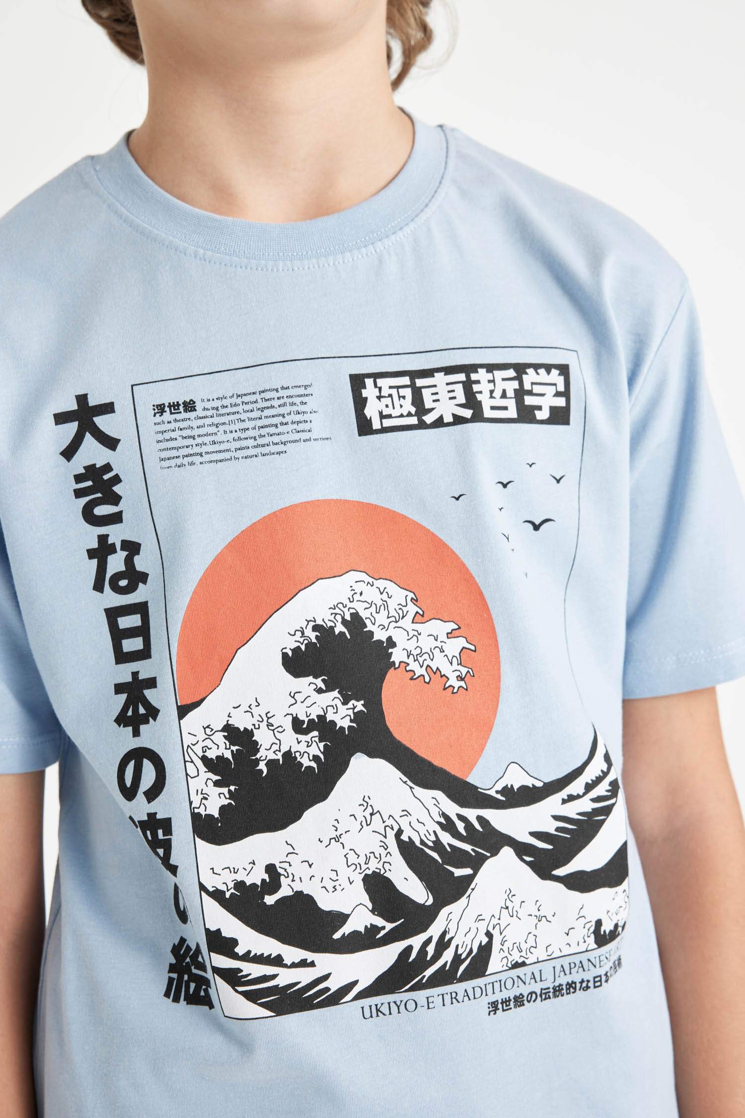 Boy Crew Neck Printed T-Shirt