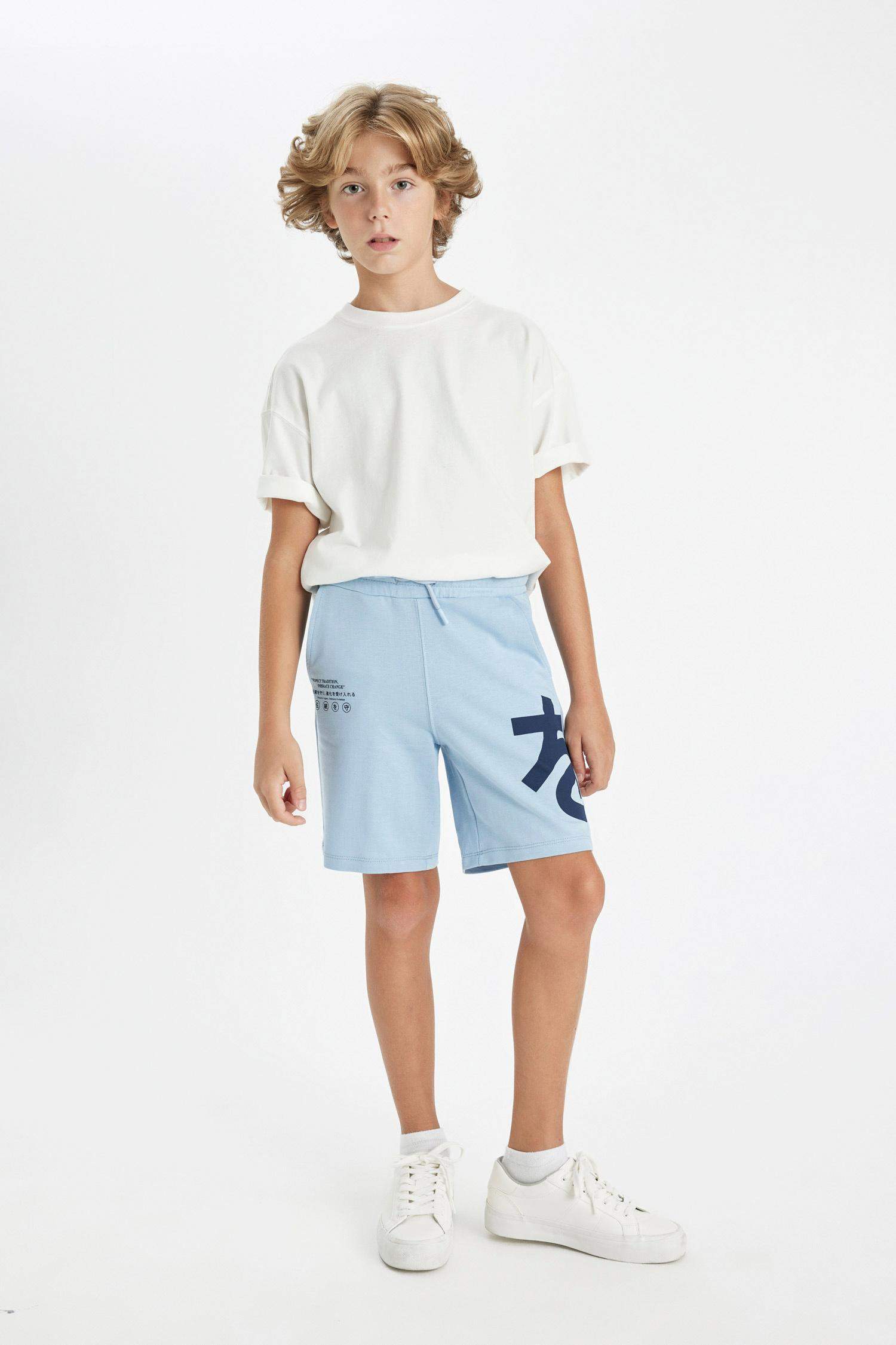 Erkek Çocuk Baskılı Şort