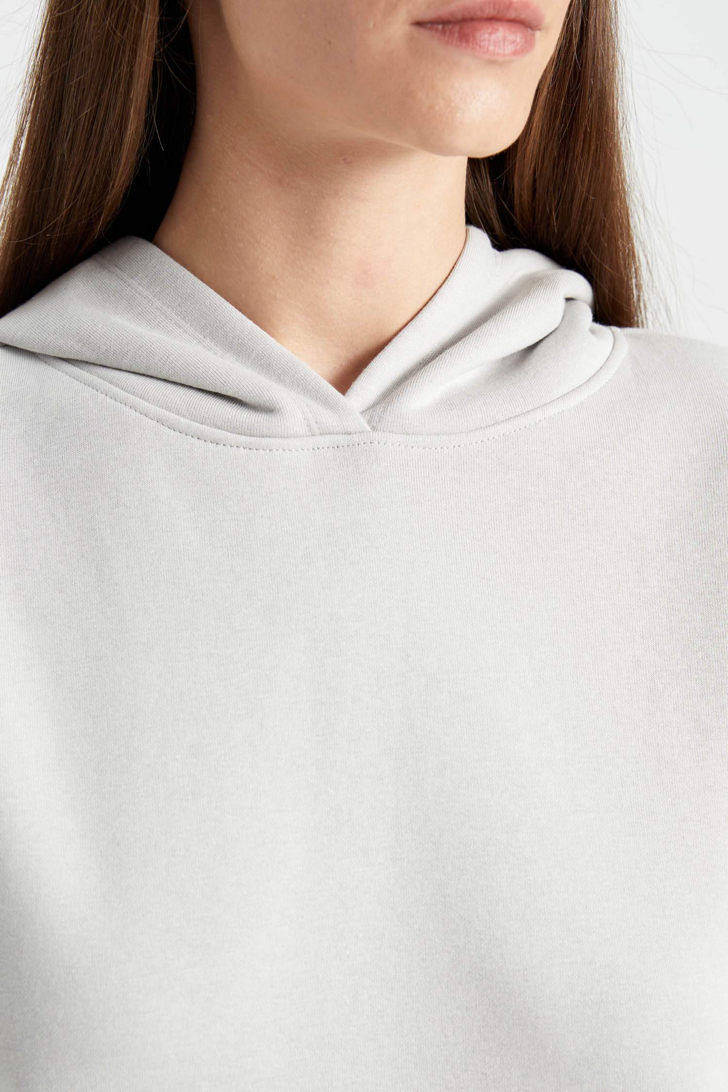 бокси фит негізгі бас киімді Свитер