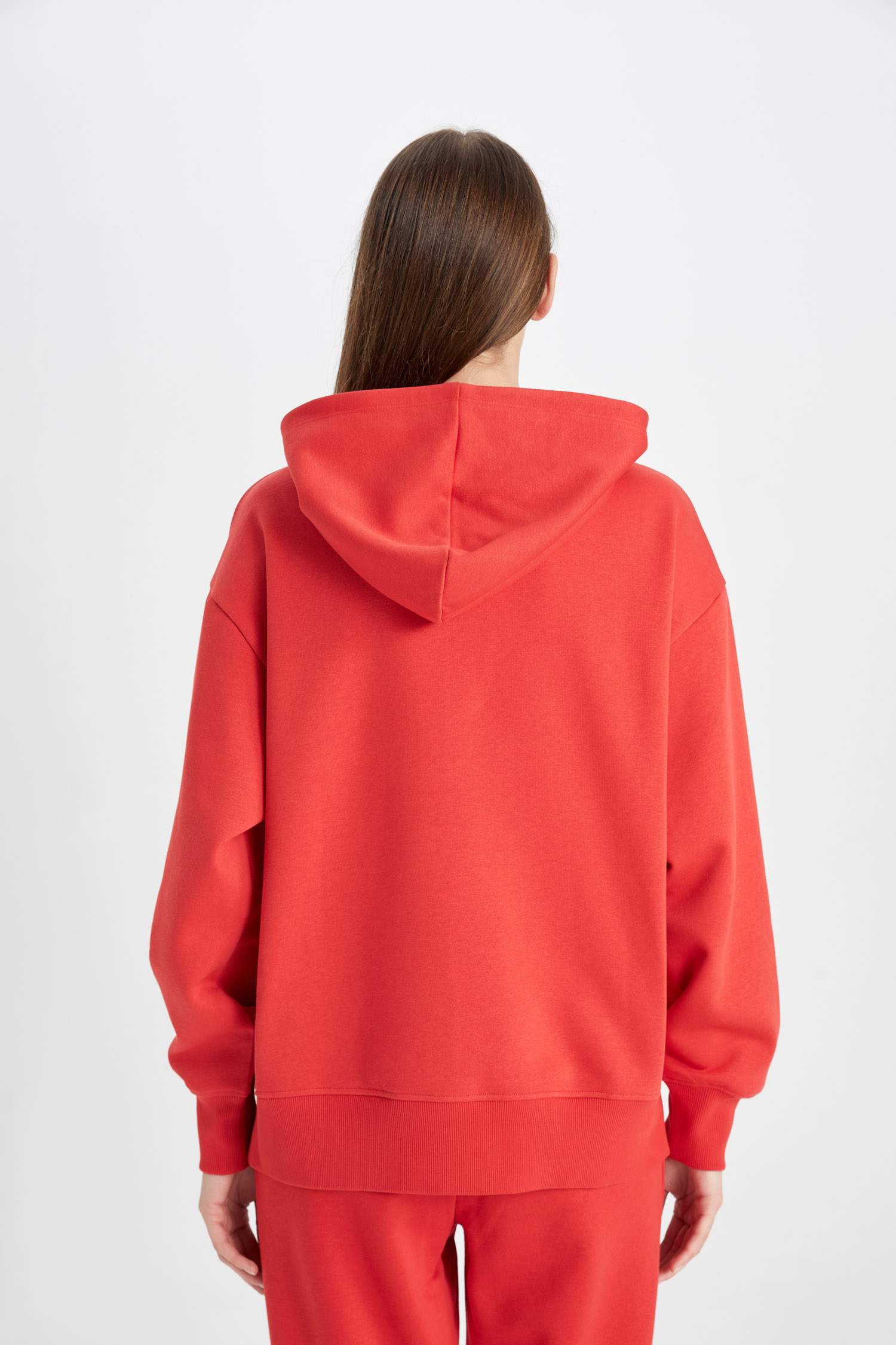 бокси фит негізгі бас киімді Свитер