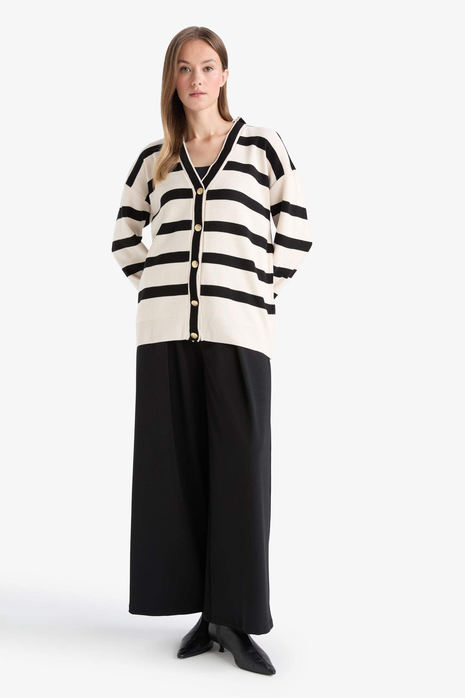 Regular Fit V-Neck Cardigan