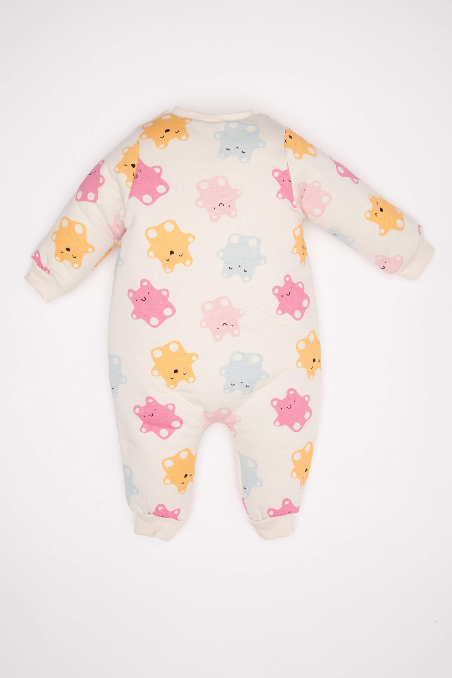 جمبسوت بيبي بناتي ابيض حديثي الولادة بألياف ناعمة 1,6 توج