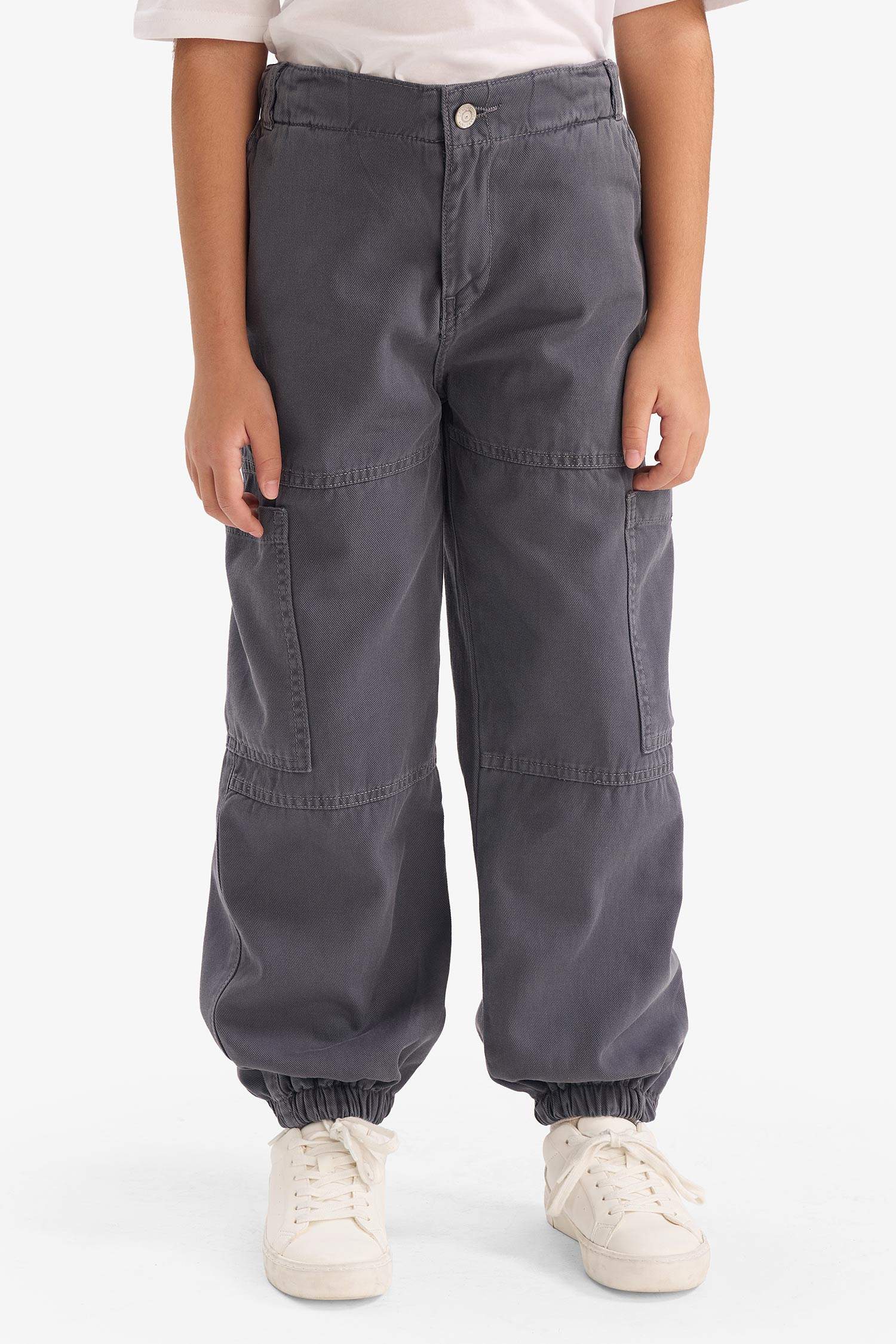 بنطرون كارجو بناتي قطن