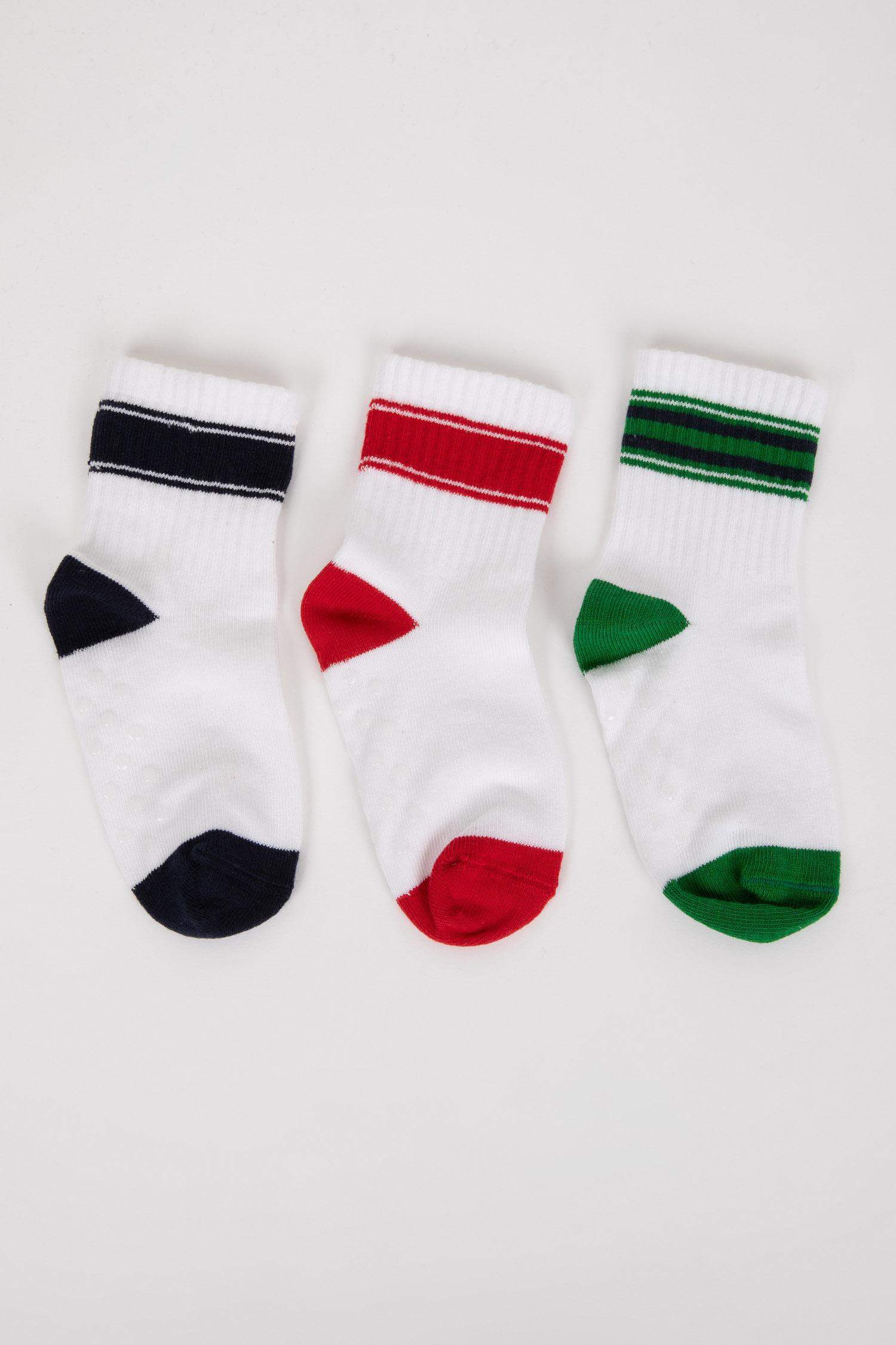 Lot de 3 paires Chaussettes Longues Coton pour BéBé Garçon