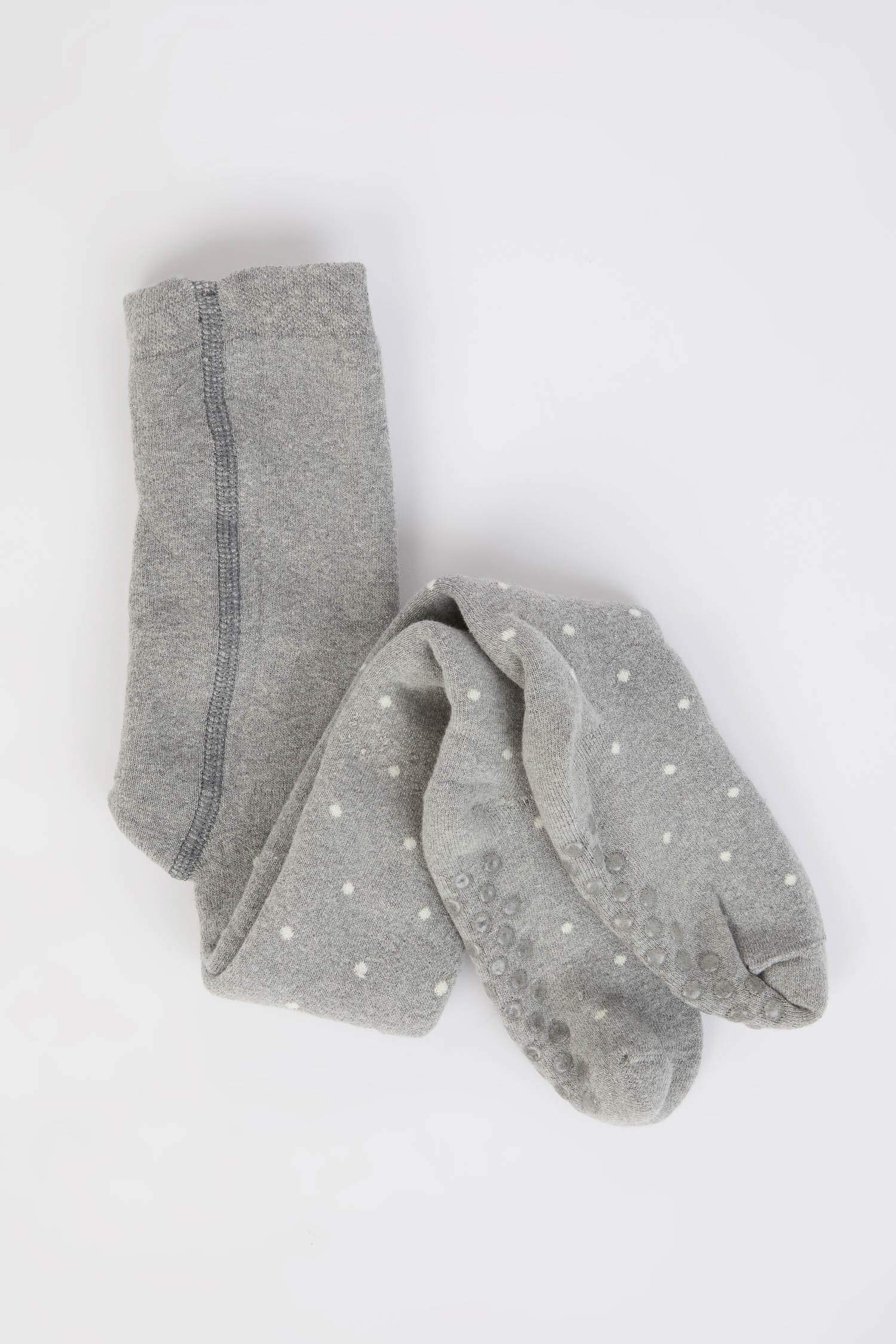 Kız Bebek Dikişsiz Pamuklu Havlu Çorap