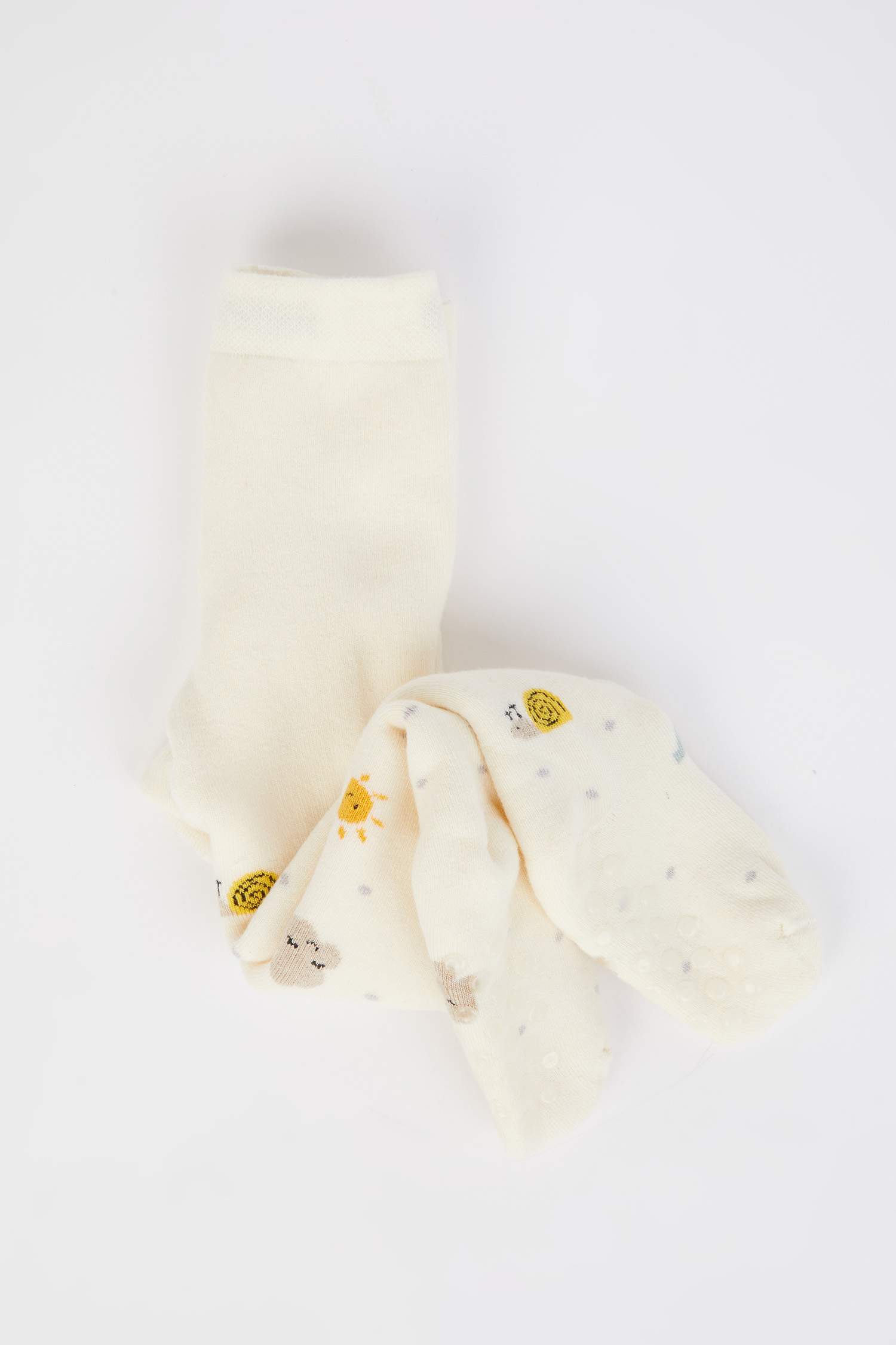 Kız Bebek Dikişsiz Pamuklu Havlu Çorap