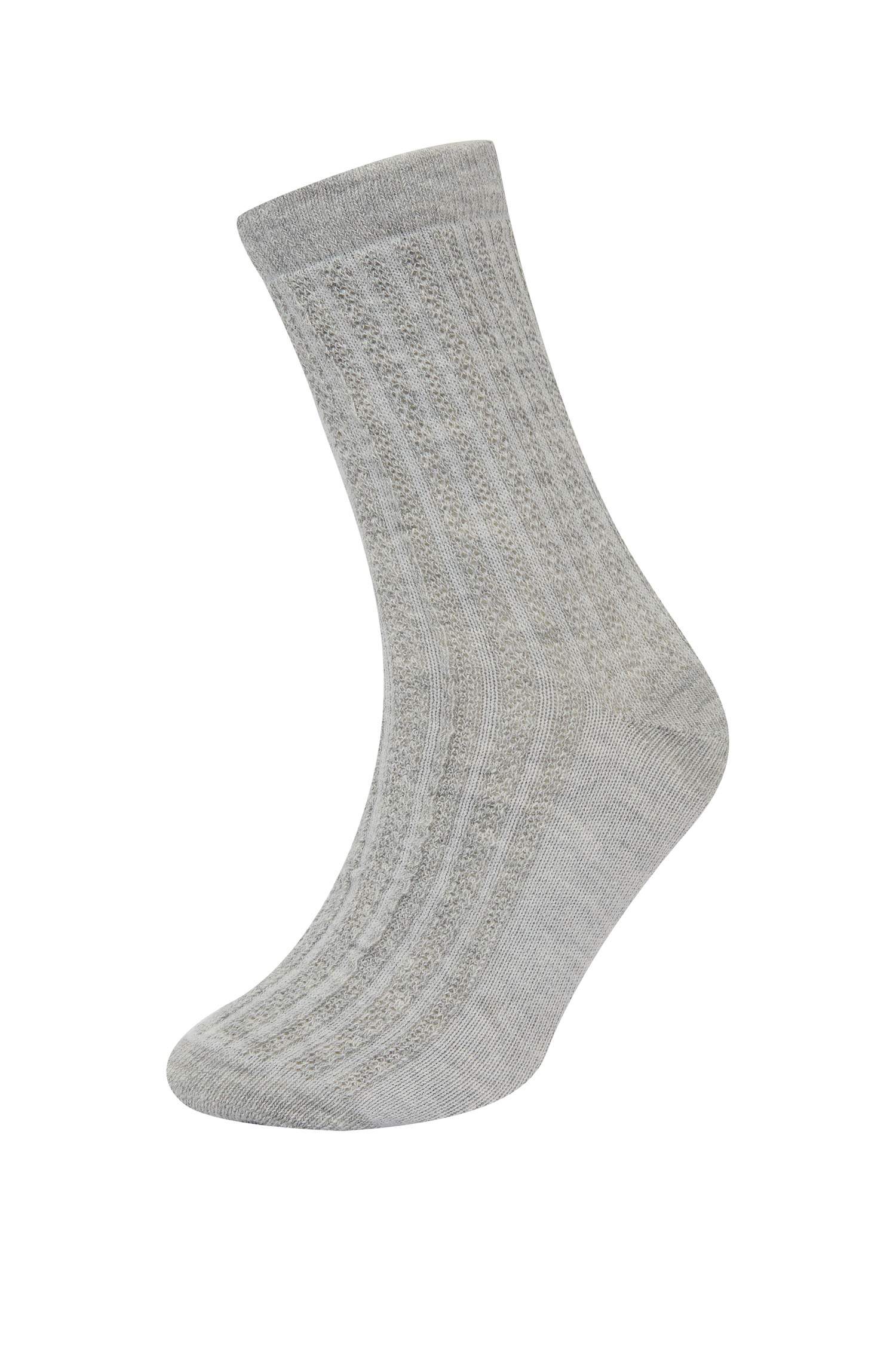 Baby Girl Non Slip Sock 3 Piece Cotton Long Socks