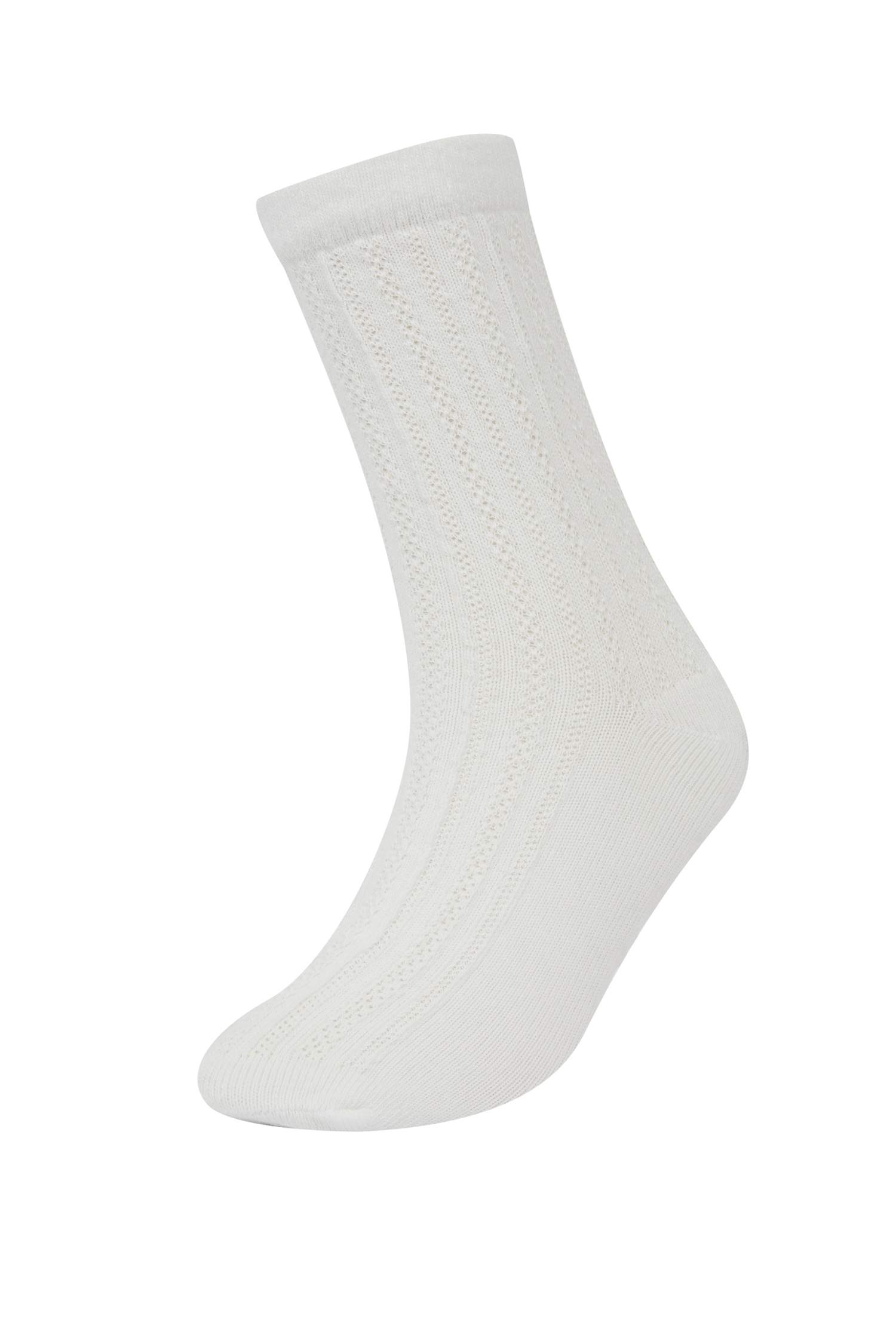 Baby Girl Non Slip Sock 3 Piece Cotton Long Socks