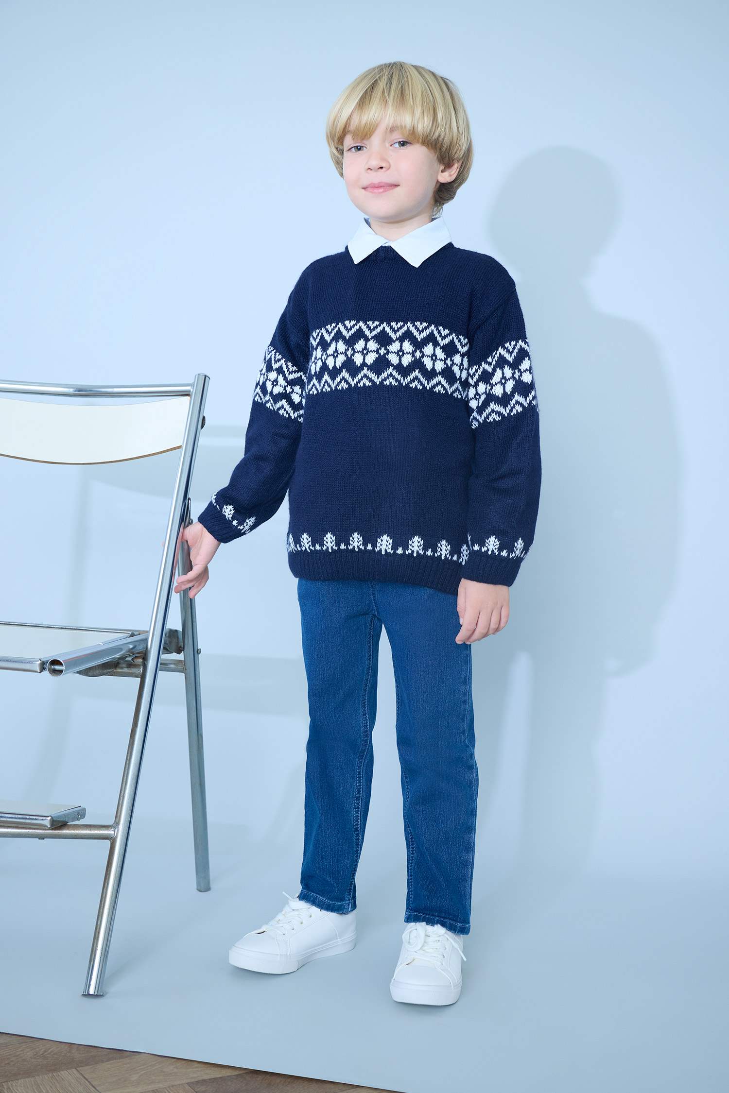 بنطرون جينز بيبي ولادي قصة عادية بجيب