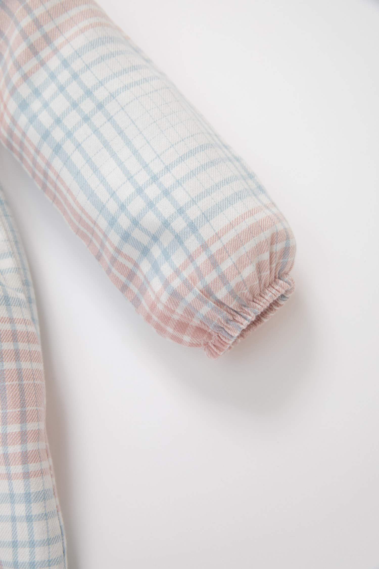 Baby Girl Plaid Patterned Long Sleeve Flannel Dress