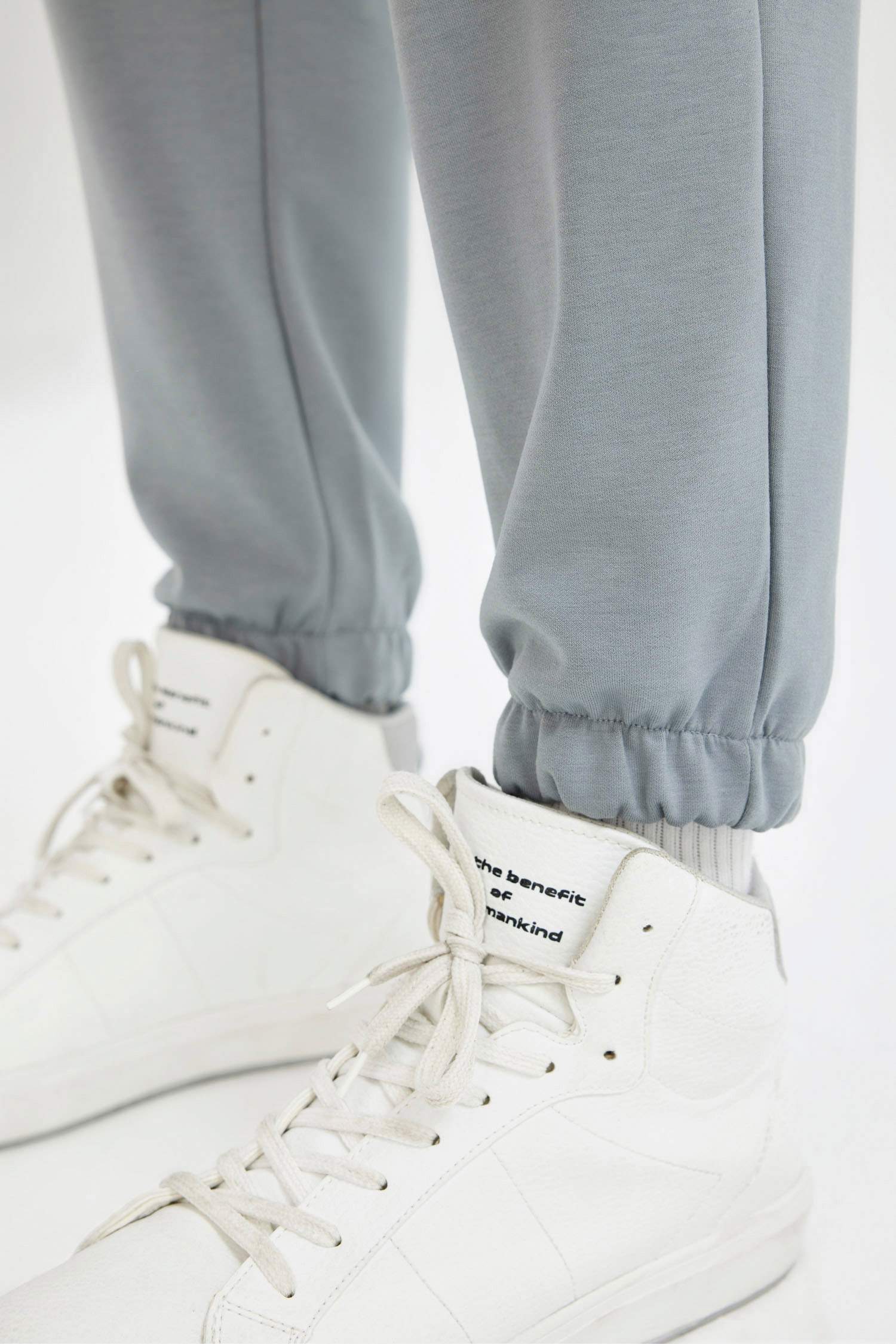 Standard Fit Scuba Fabric Sweatpants