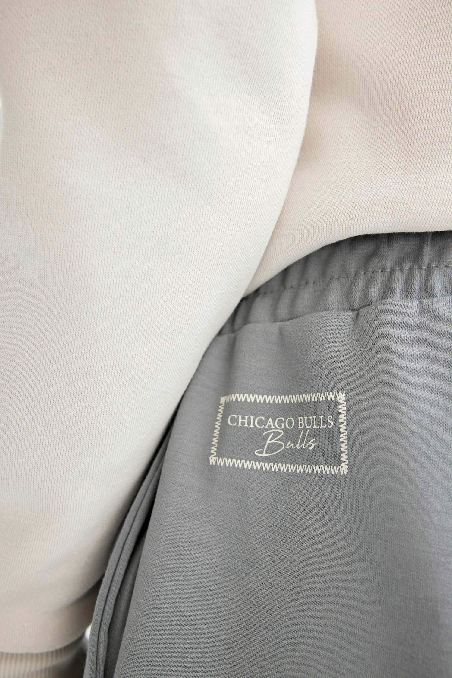 Standard Fit Scuba Fabric Sweatpants