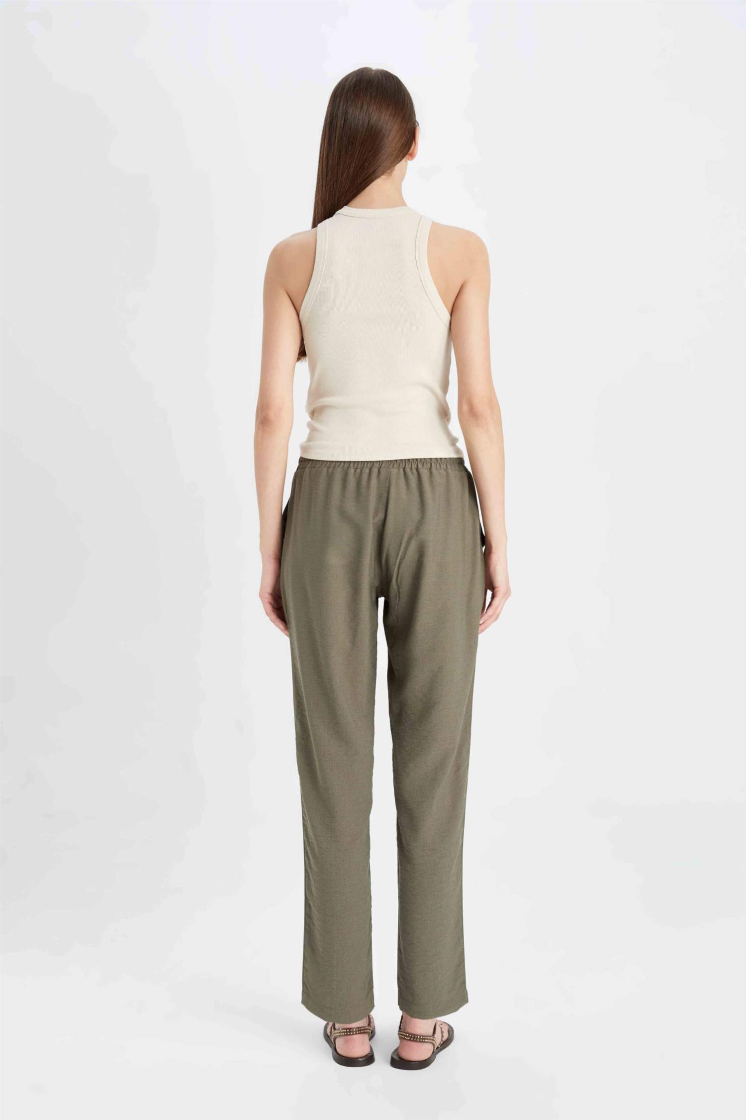 jogger Regular Hem Trousers