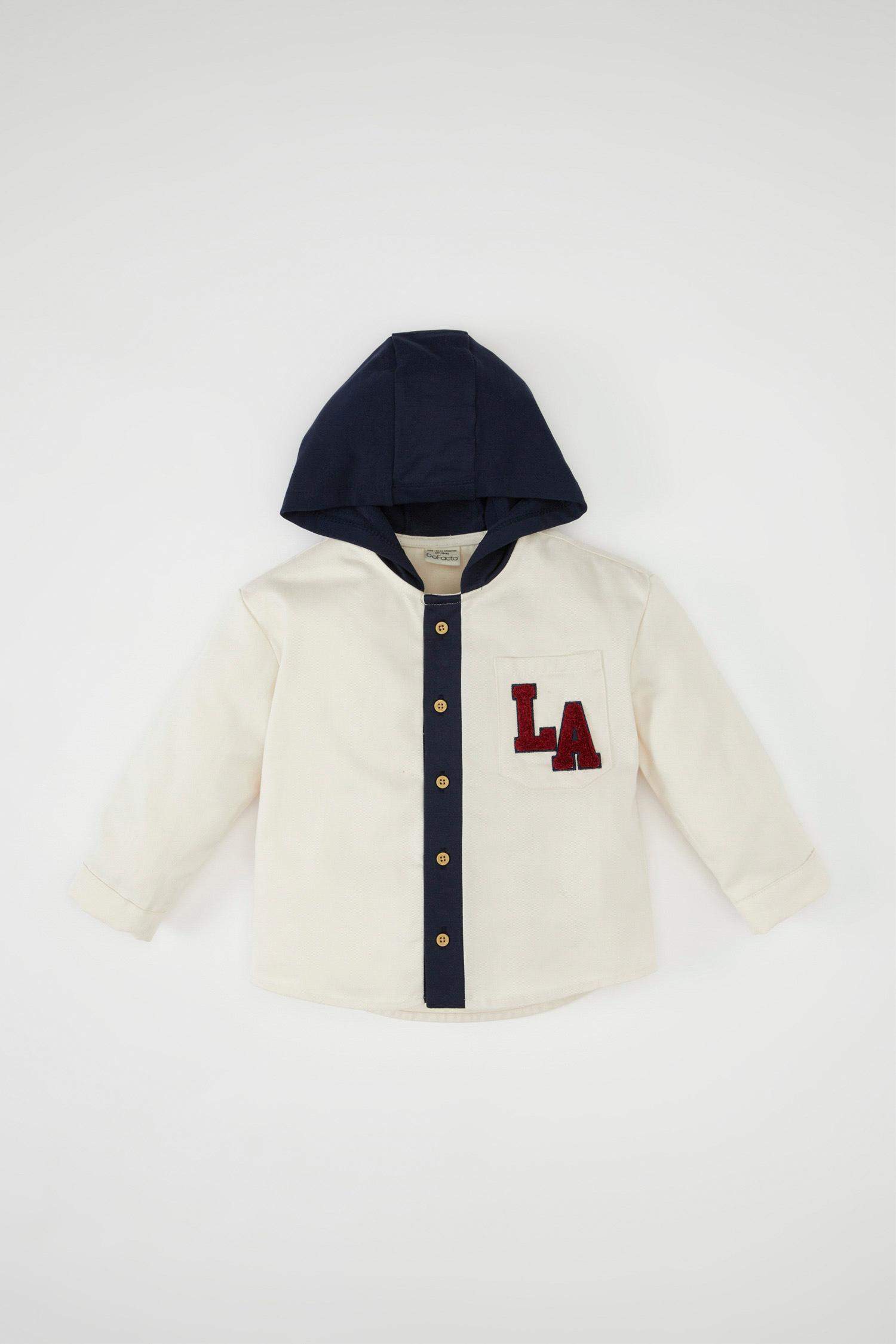 Рубашка с длинным рукавом для малышей мальчиков