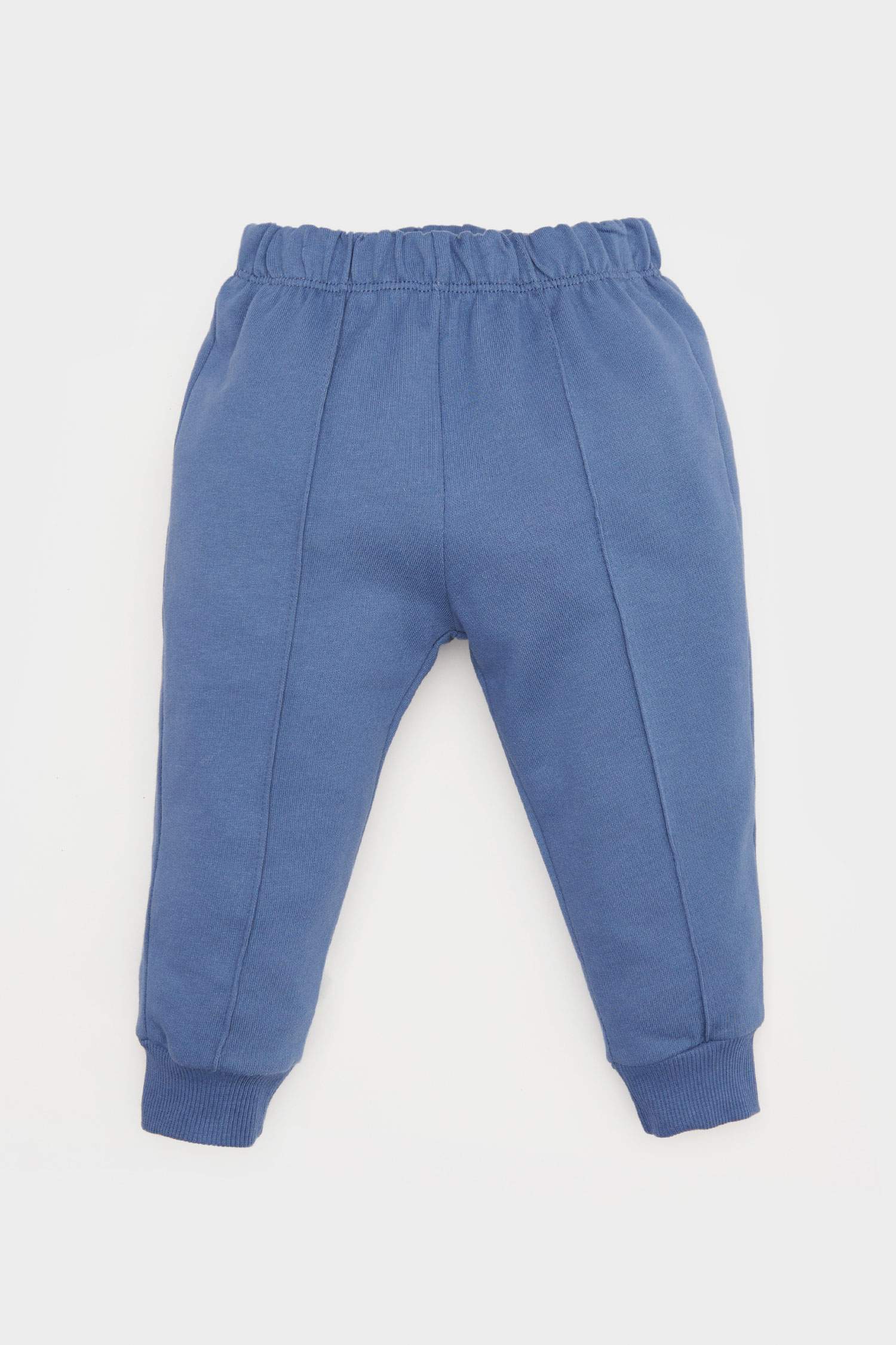 Erkek Bebek 2'li Takım Baskılı Sweatshirt Beli Lastikli Eşofman Altı