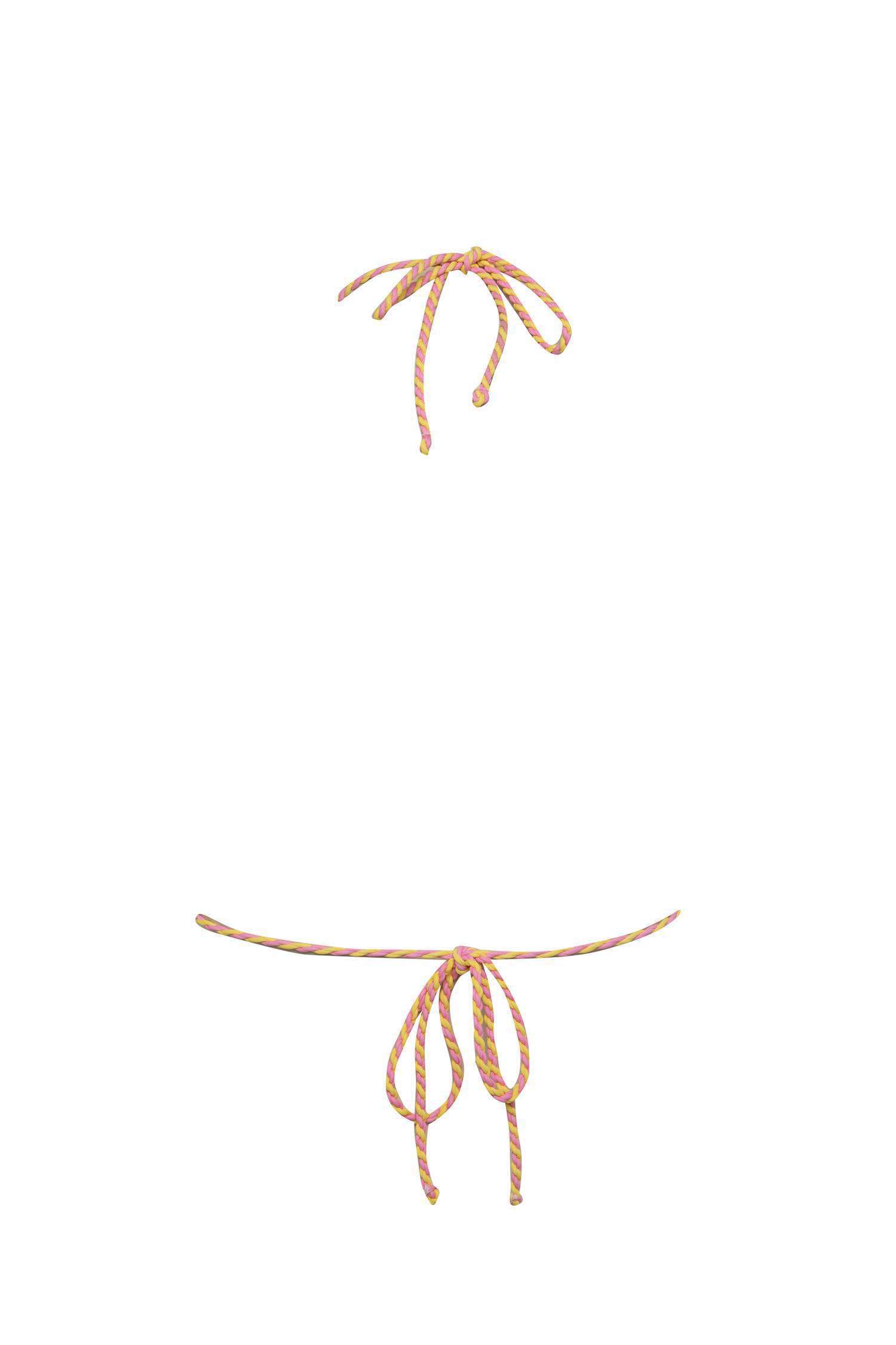 Fall in Love Regular Fit Gradient Printed Bikini Top