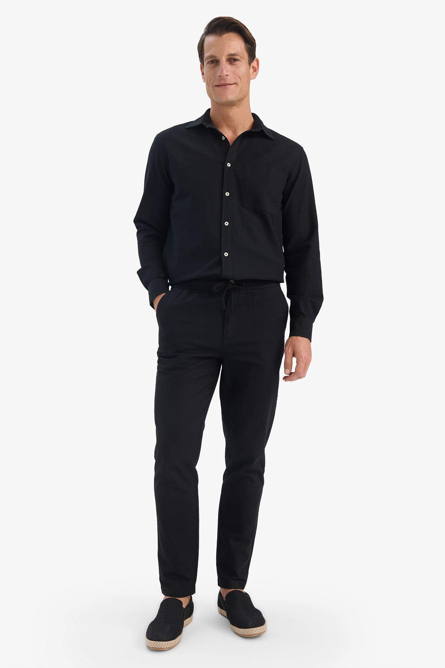 Jogger Slim Fit Cotton Trousers