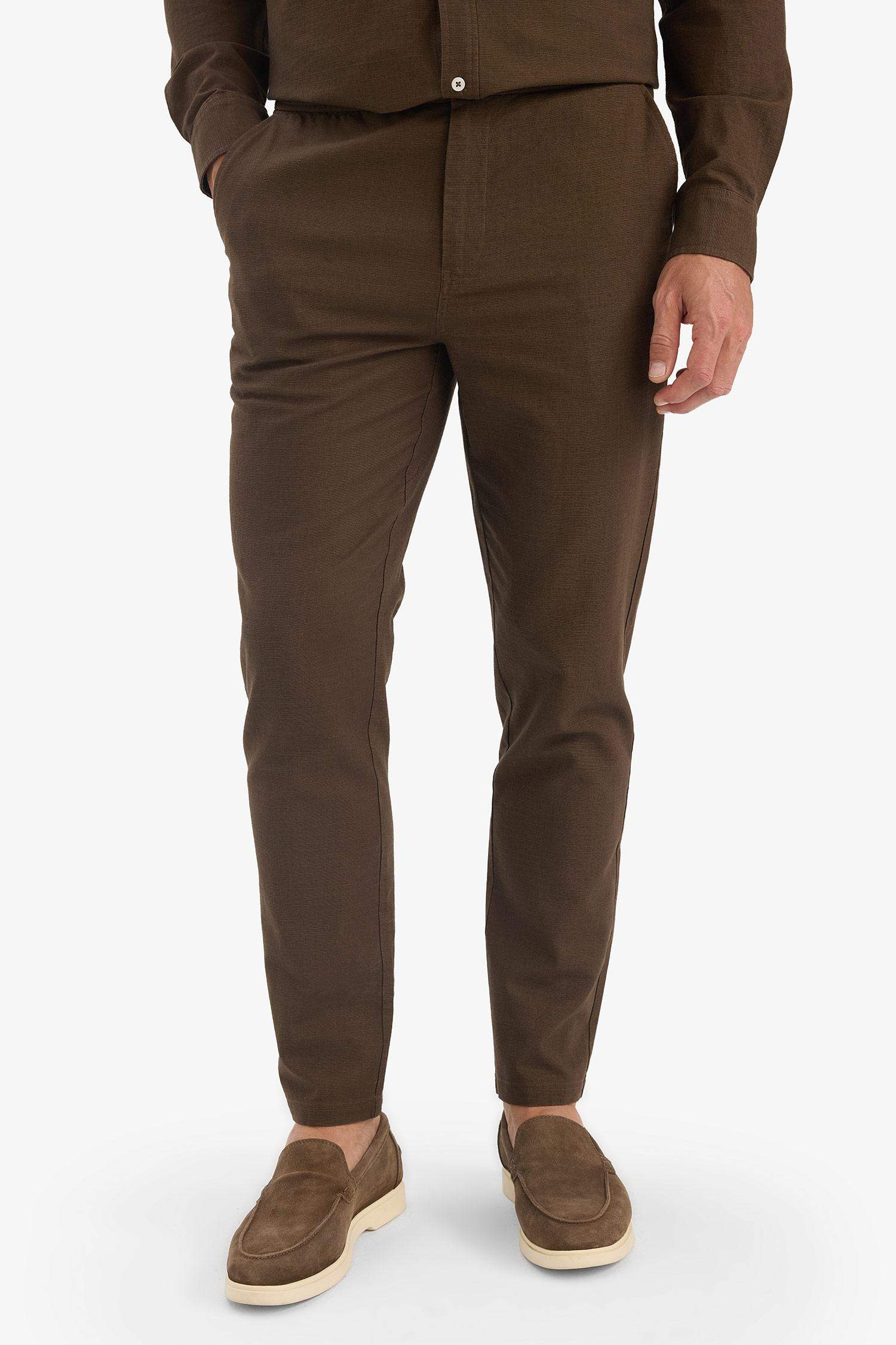 بنطرون قطن جوجر سليم فيت