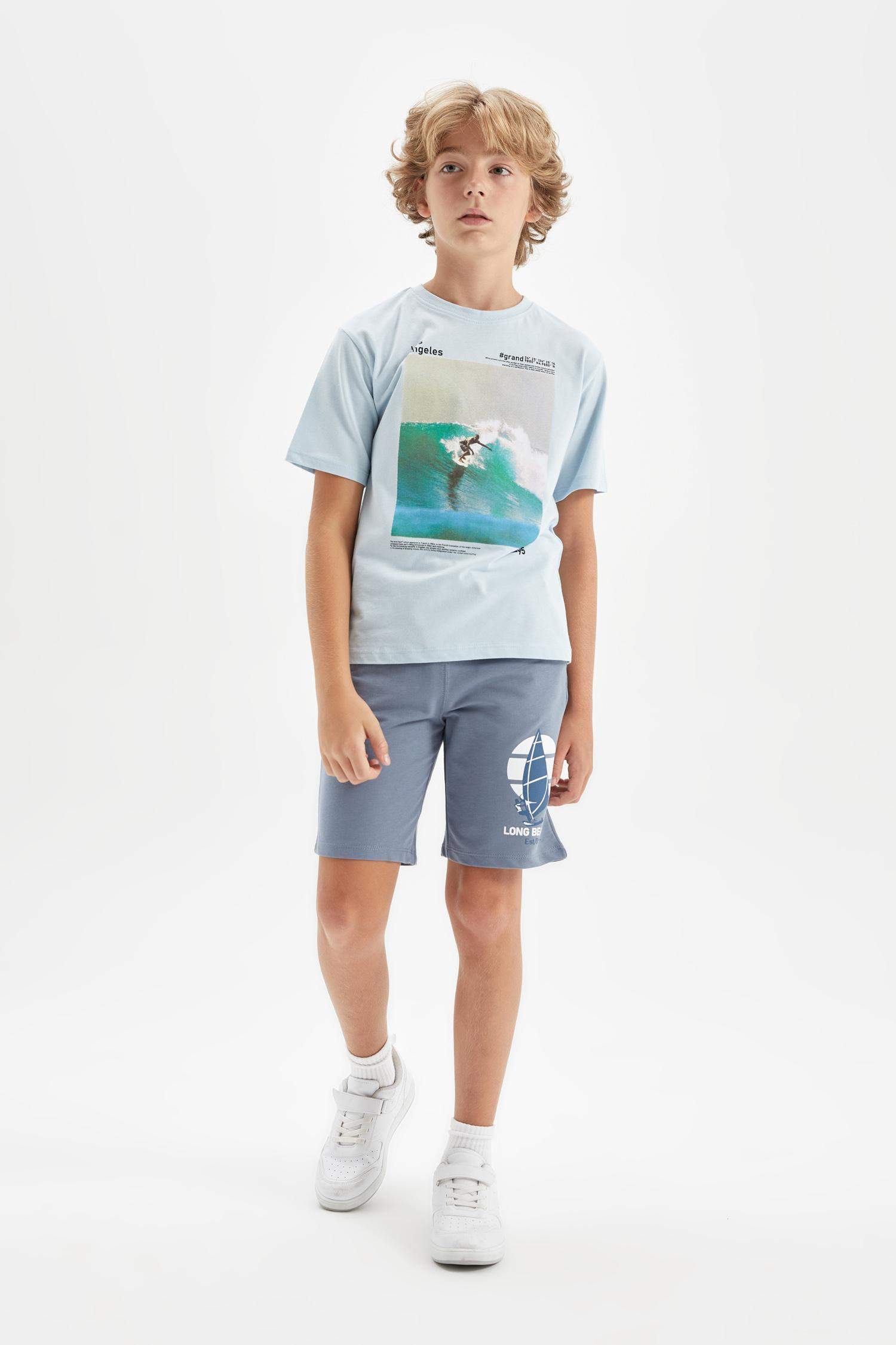 Erkek Çocuk Baskılı Şort