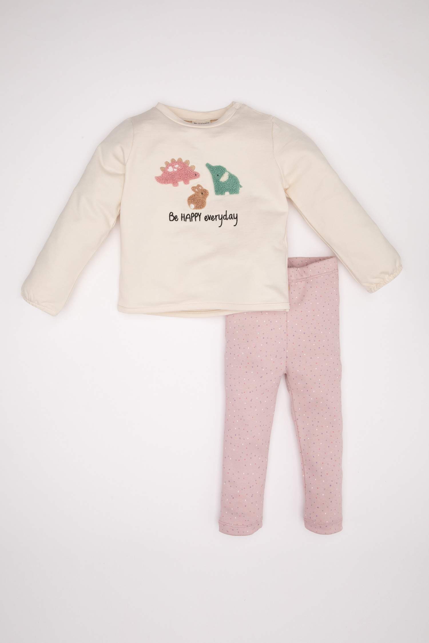 Ensemble de T-shirt et Leggings imprimés pour BéBé Fille