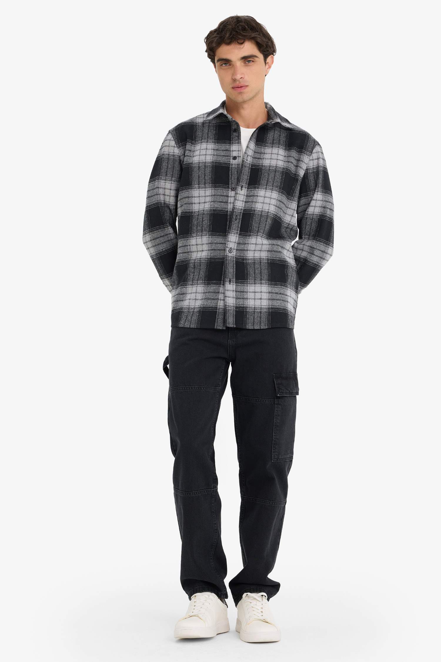 Regular Fit Lumberjack Plaid Shirt