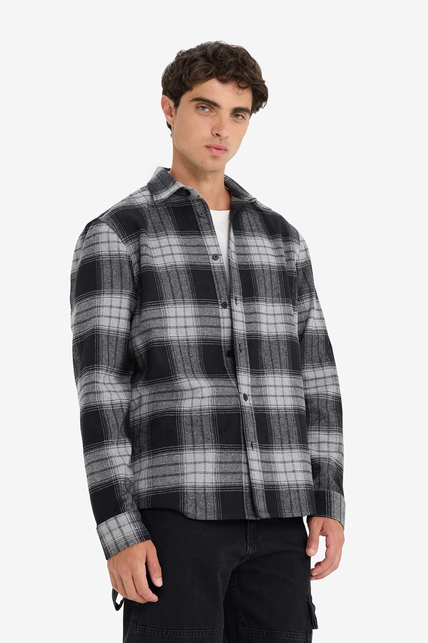 Regular Fit Lumberjack Plaid Shirt