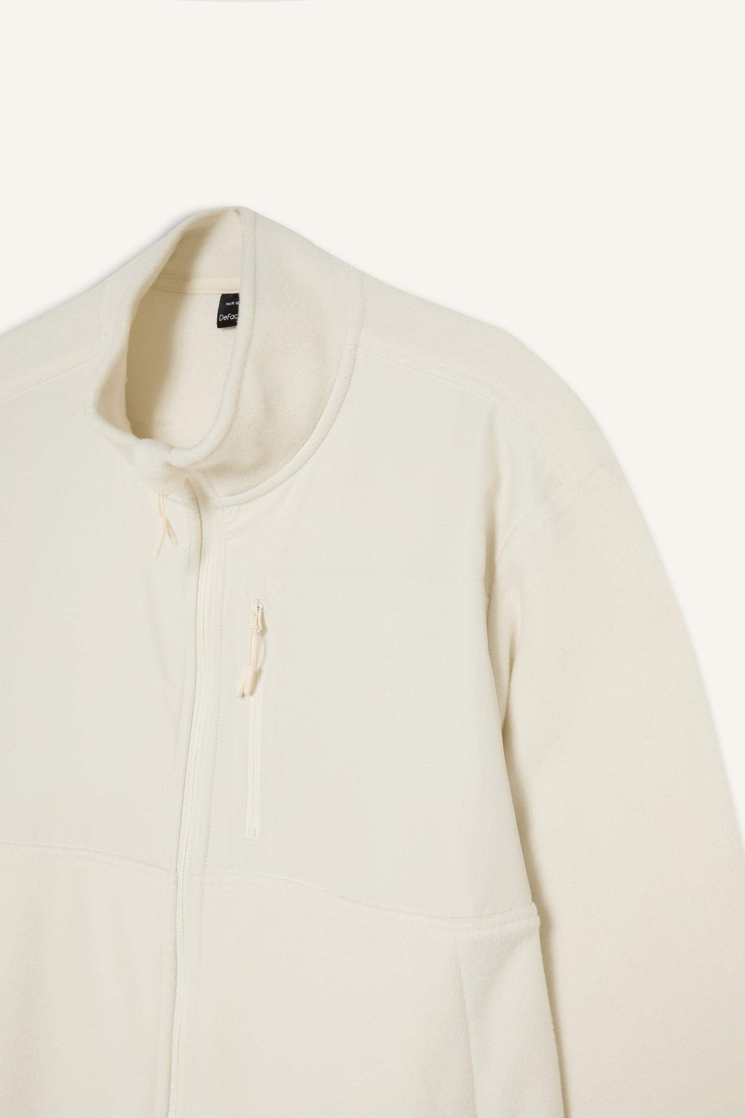 DeFactoFit Standart Fit Cepli Sporcu Polar Hırka