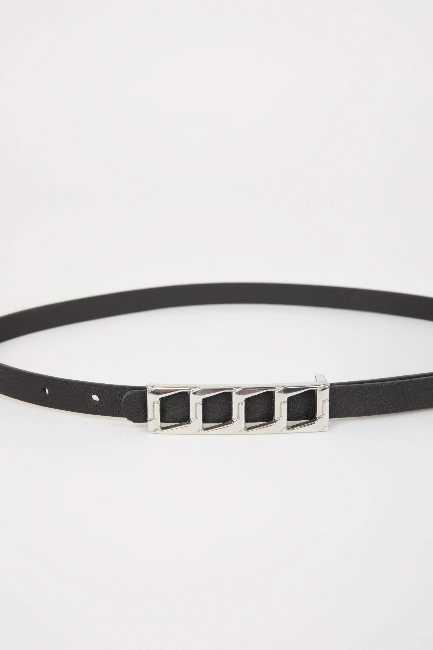 حزام فستان نسائي جلد صناعي