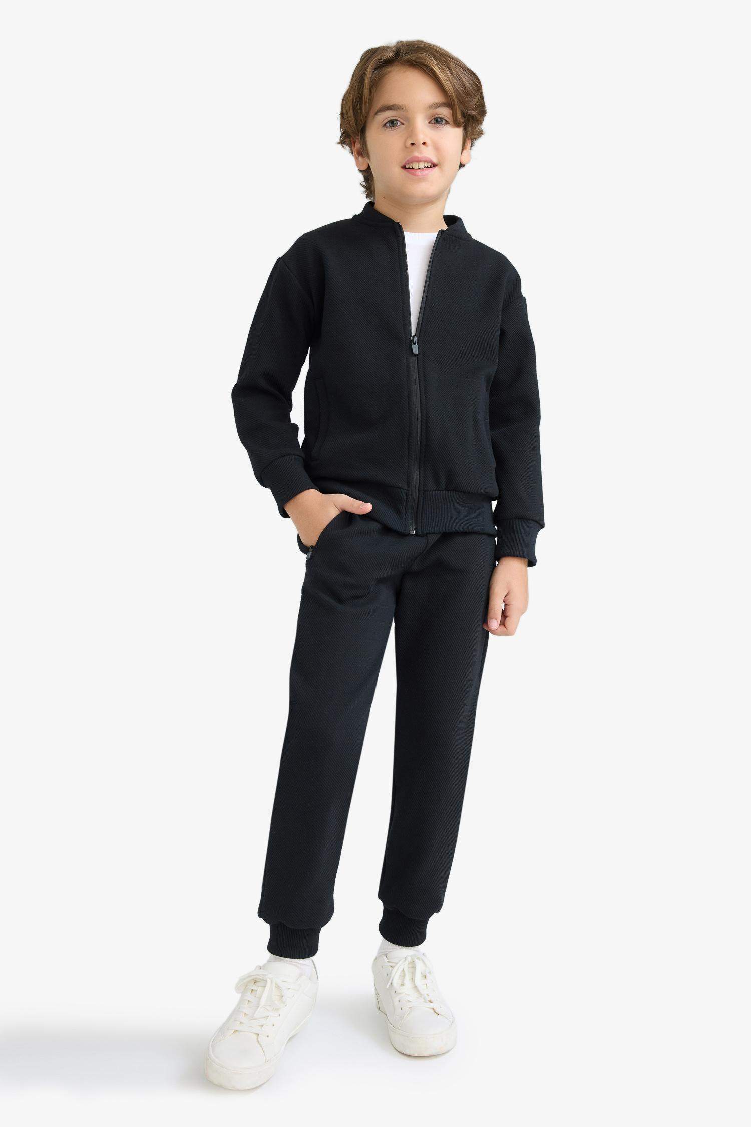 Boy College Collar Bomber Jacket