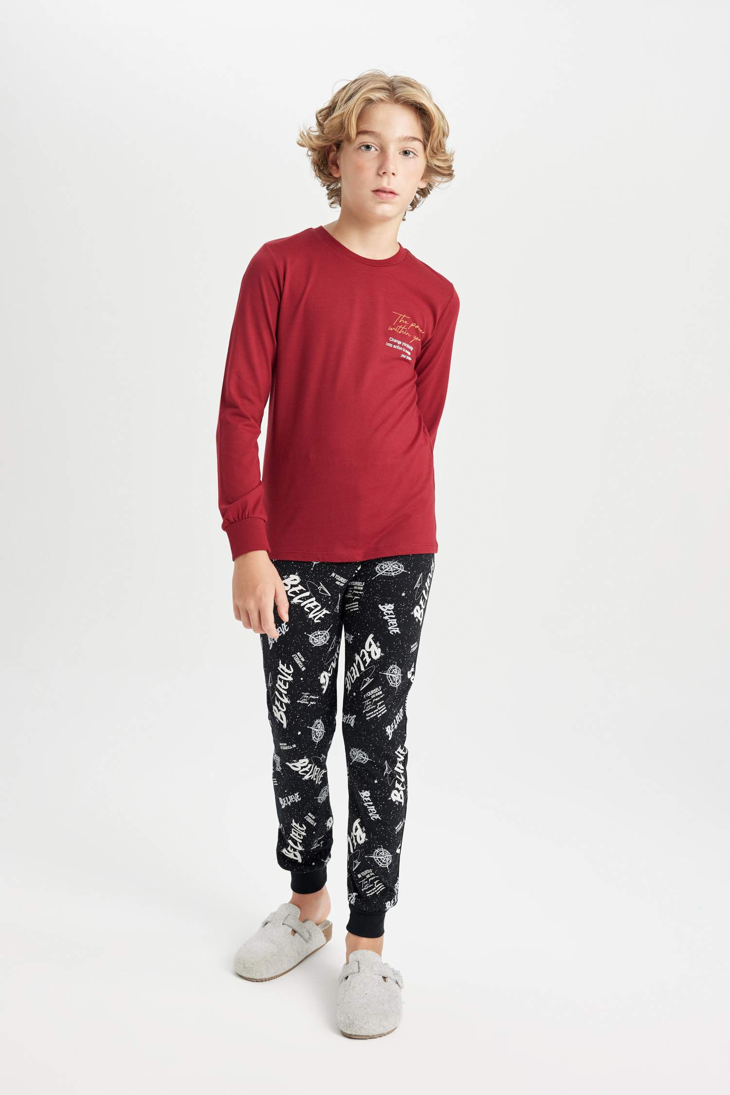Boy Printed 2 Piece Pajama Set