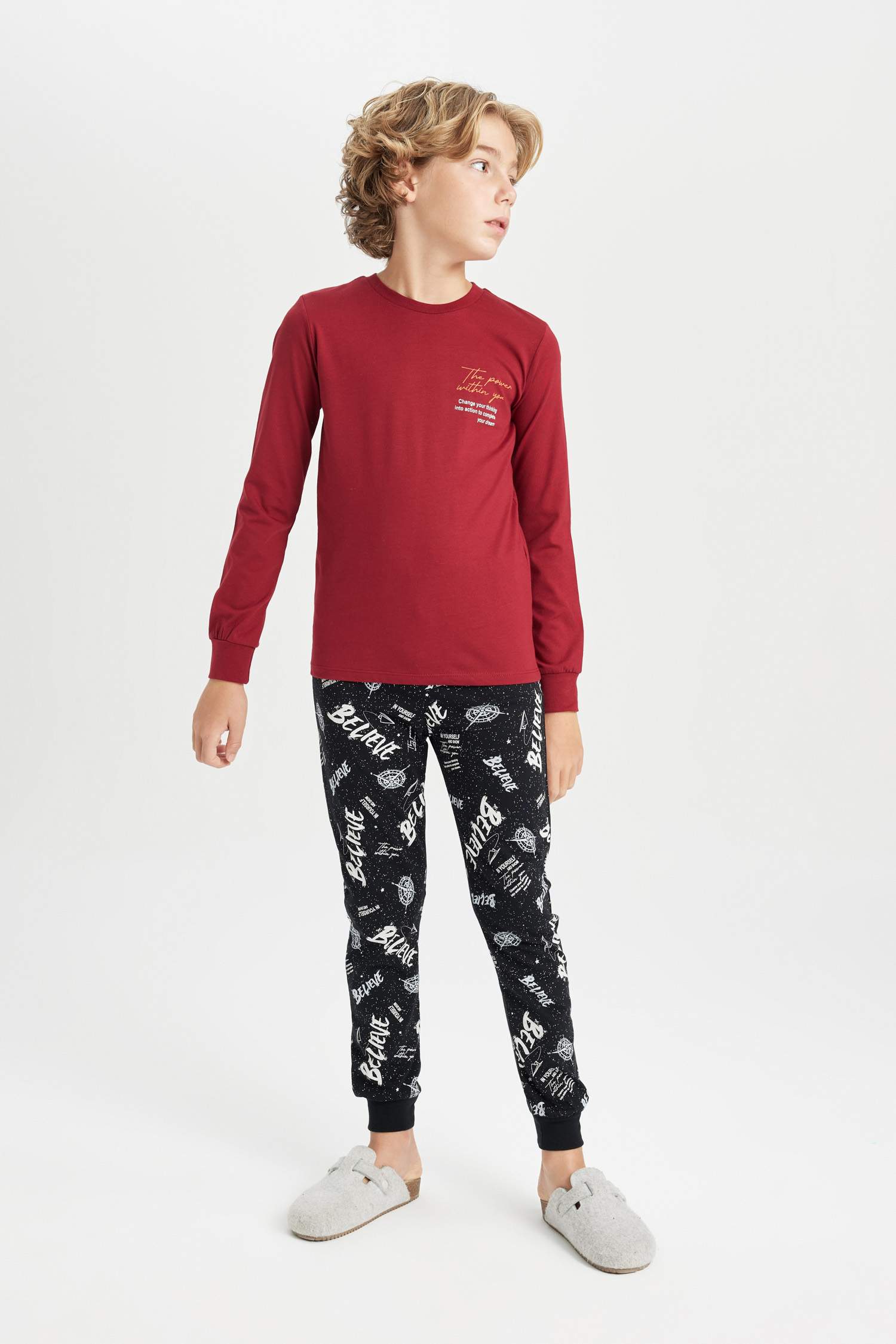 Boy Printed 2 Piece Pajama Set