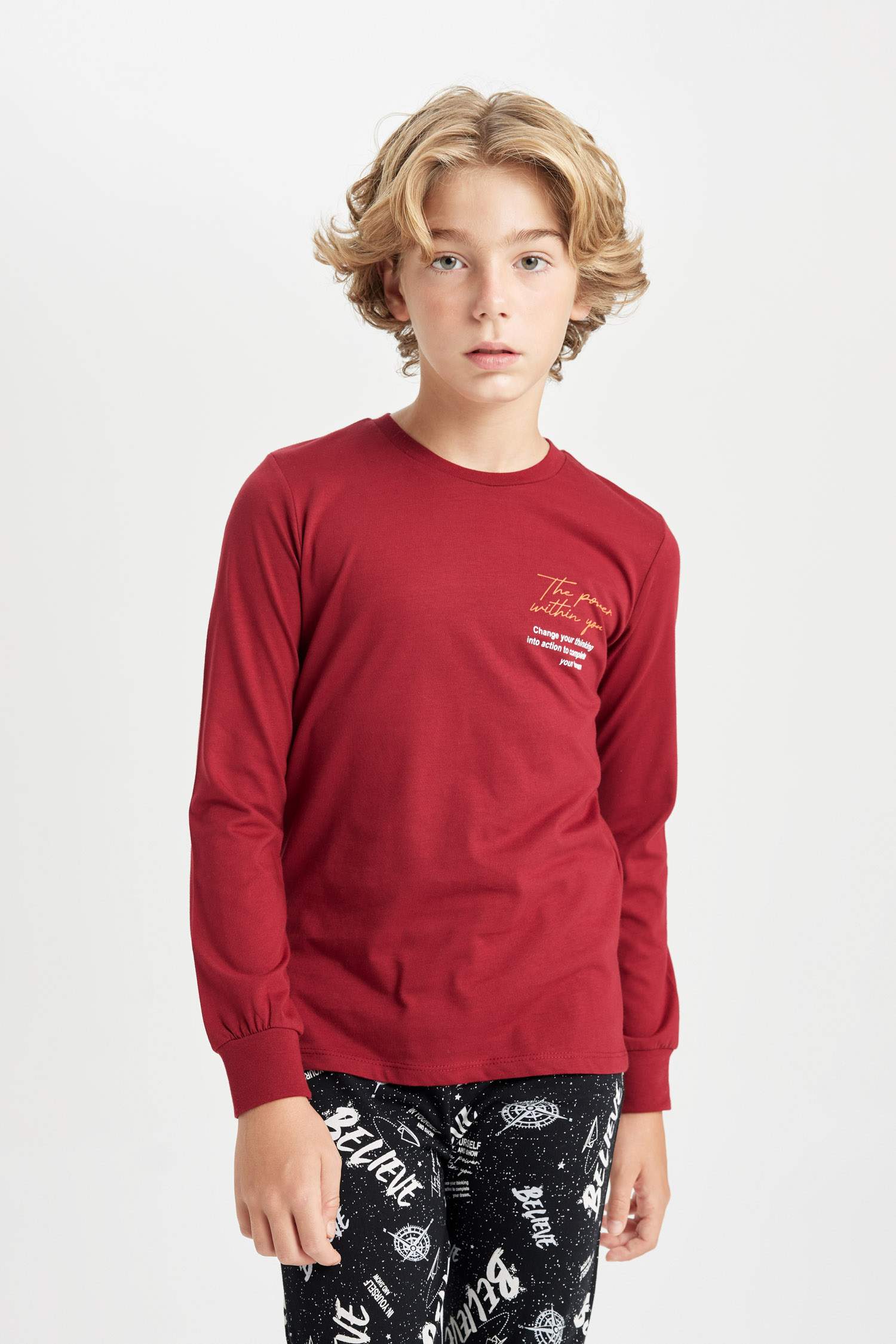 Boy Printed 2 Piece Pajama Set