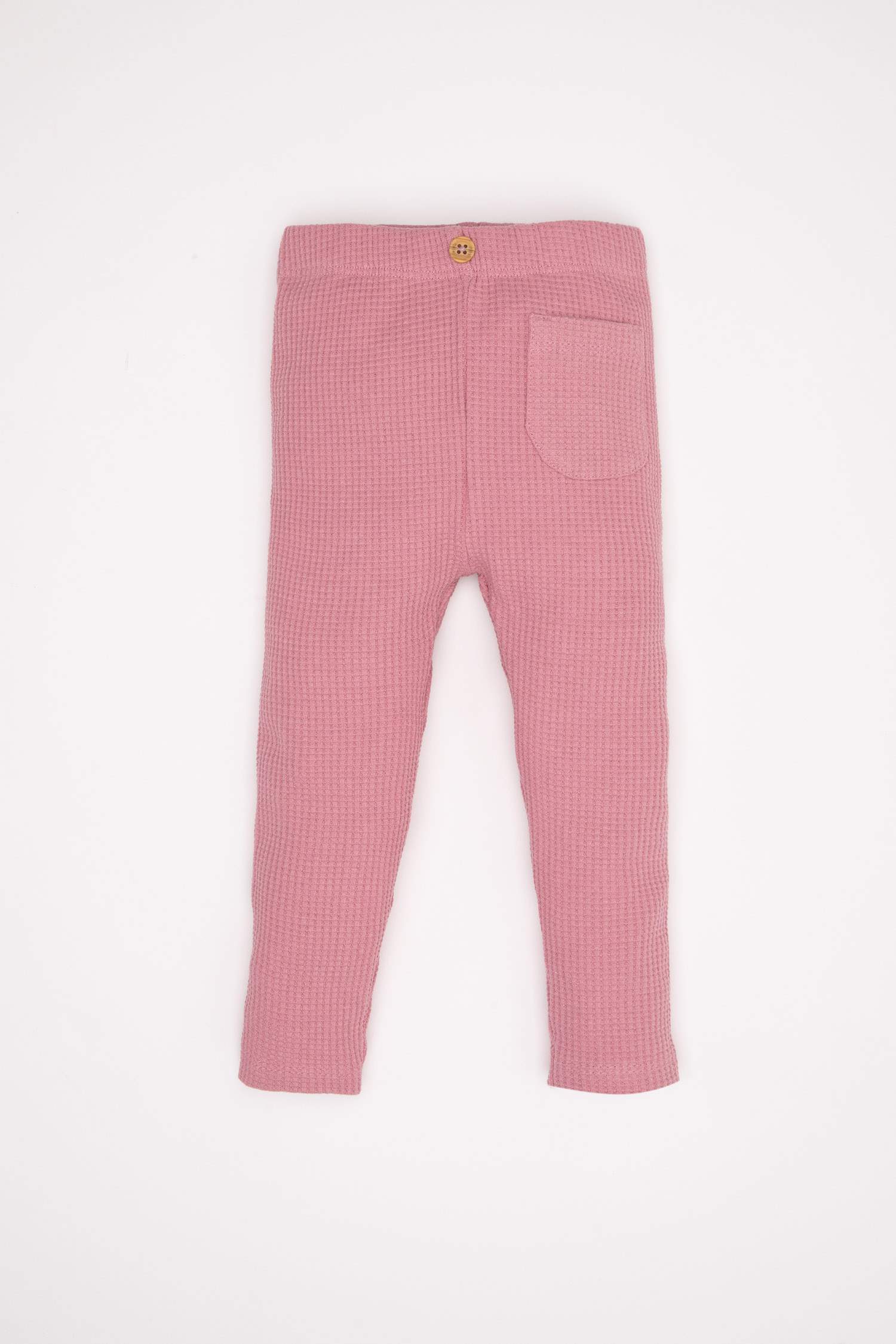 Kız Bebek 2'li Takım Baskılı Okul Sweatshirt Beli Lastikli Tayt