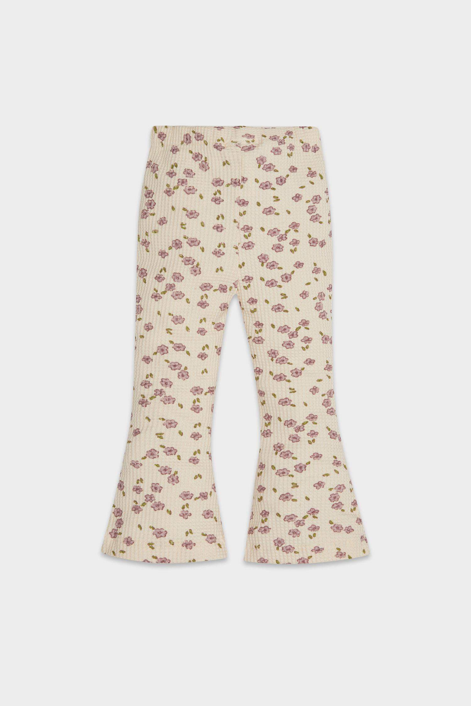 Baby Girl Regular Fit Flower Leggings