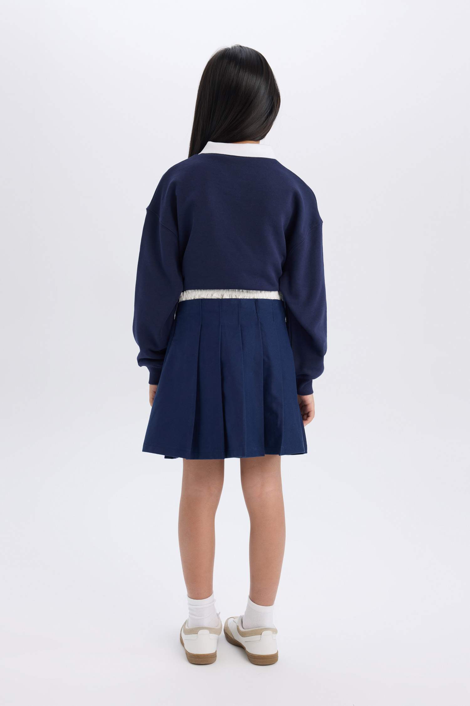 Girl Gabardine Regular Fit Skirt
