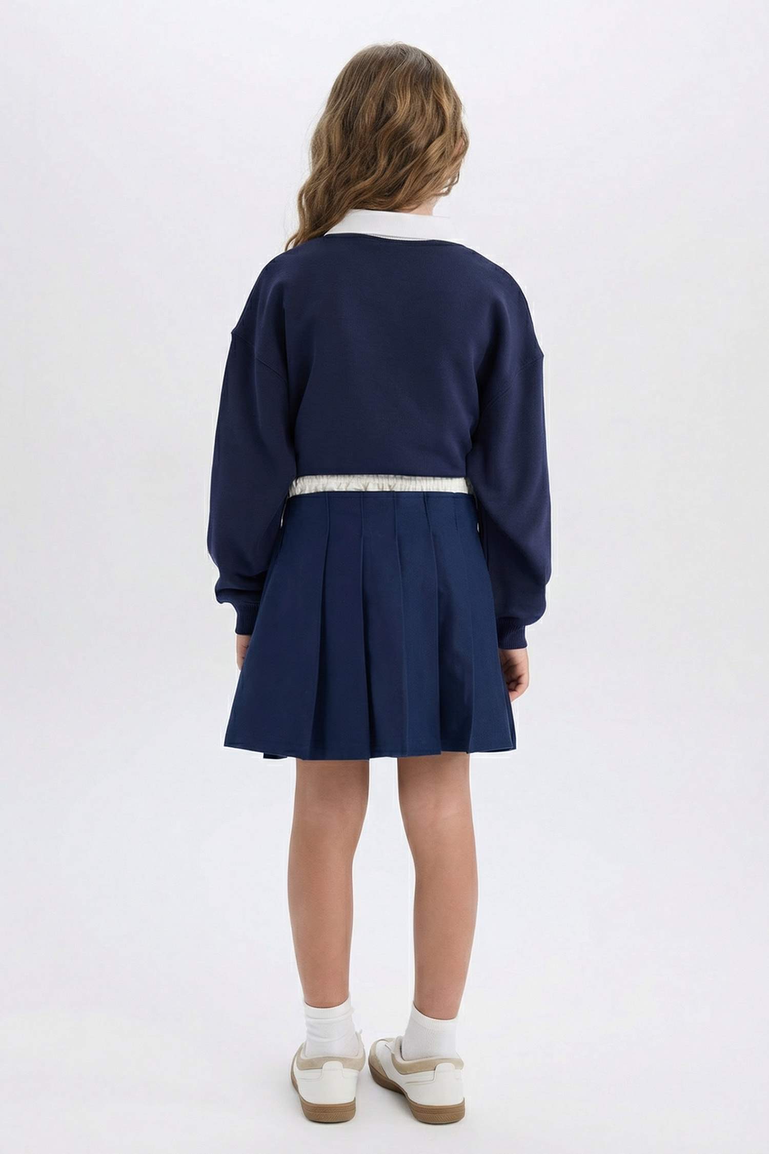Girl Gabardine Regular Fit Skirt