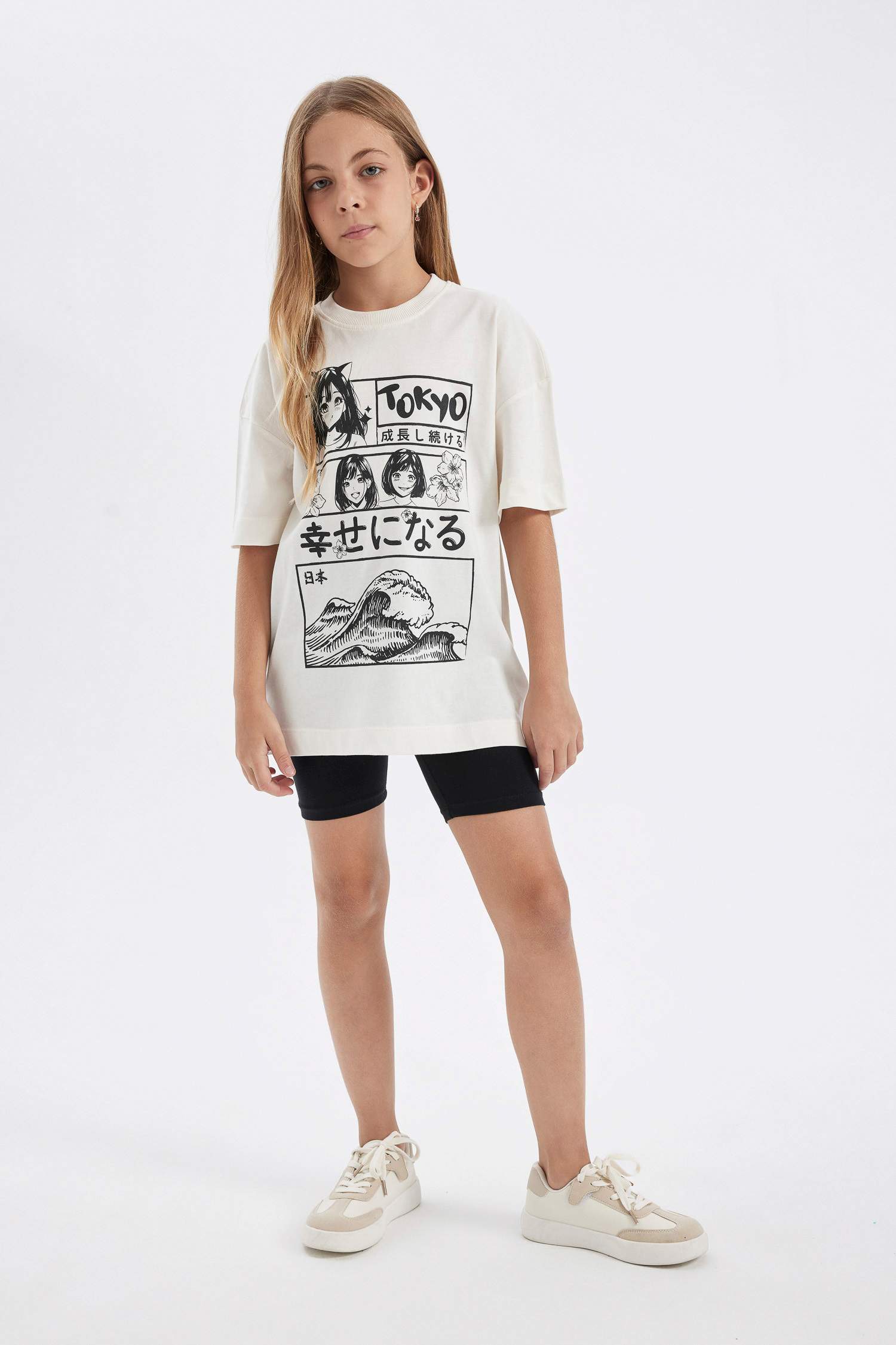 سيت بناتي تيشيرت وستيرج - قطعتين