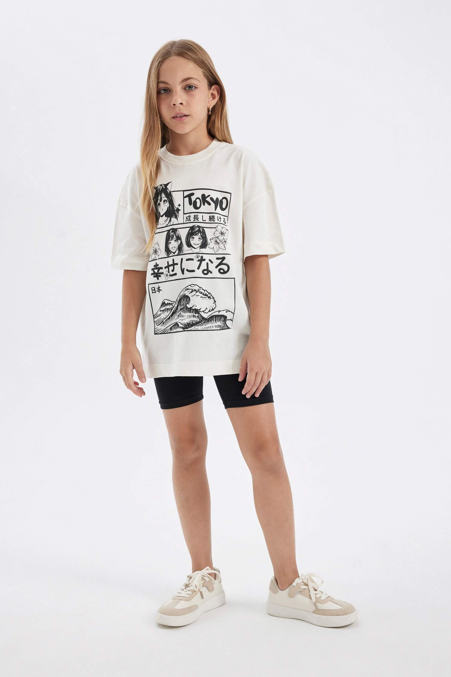 سيت بناتي تيشيرت وستيرج - قطعتين