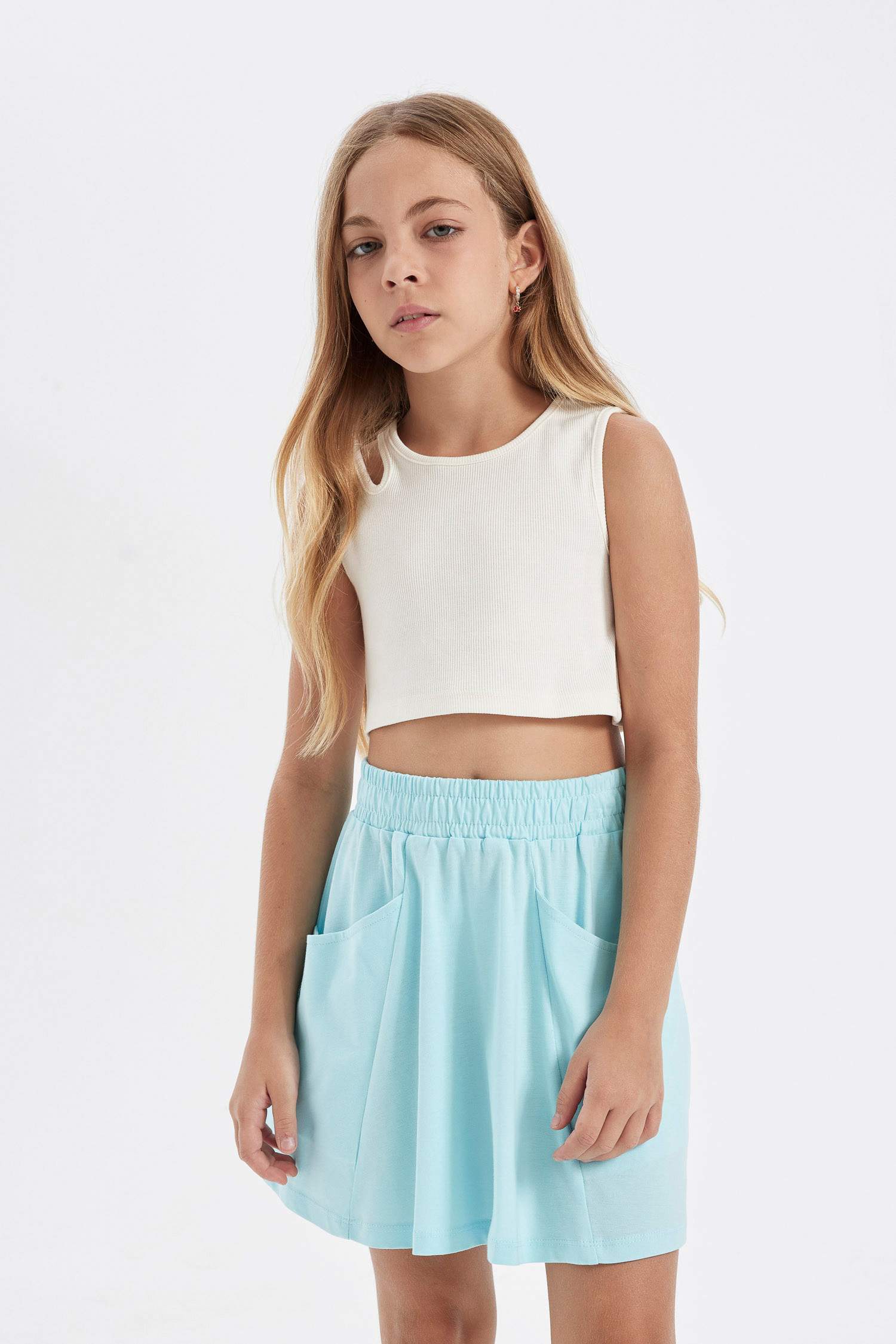 Girl T-Shirt Skirt 2 Piece Set
