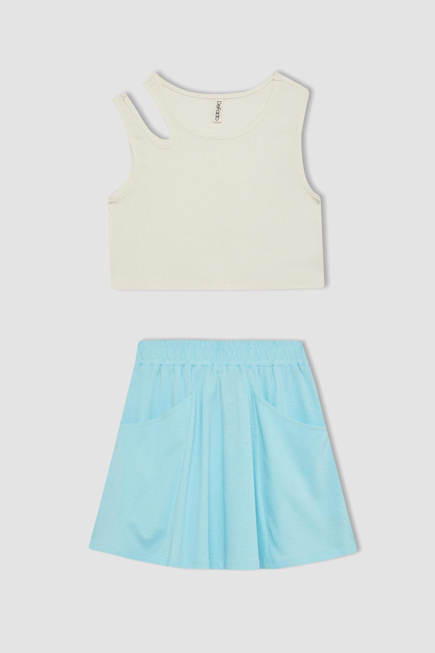 Girl T-Shirt Skirt 2 Piece Set