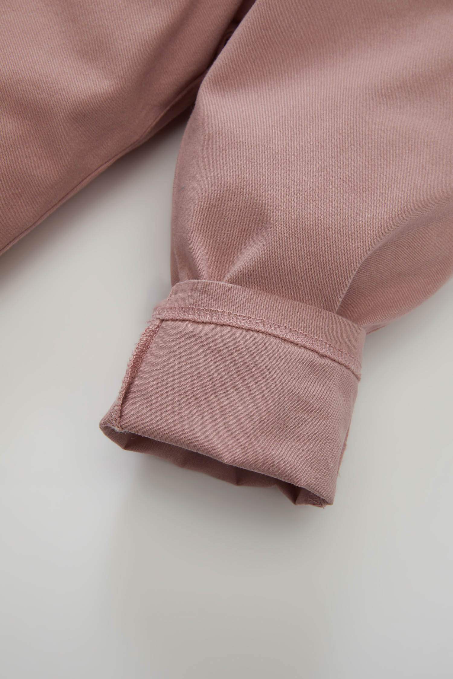 Kız Bebek Esnek Bantlı Paça Beli Lastikli Kemerli Cepli Gabardin Pantolon